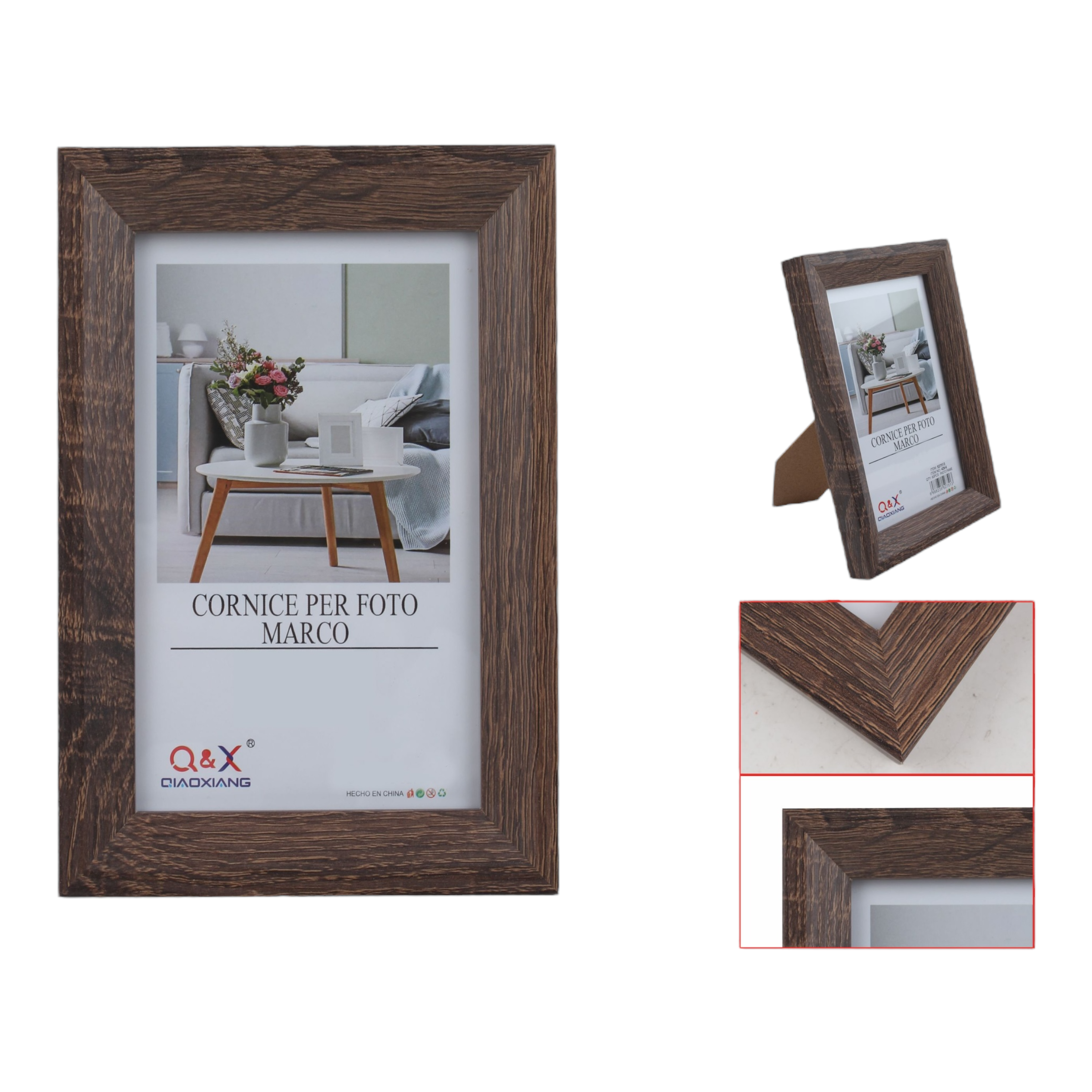 Marco Fotografico Qiaoxiang Modelo 429 - 20x30 cm