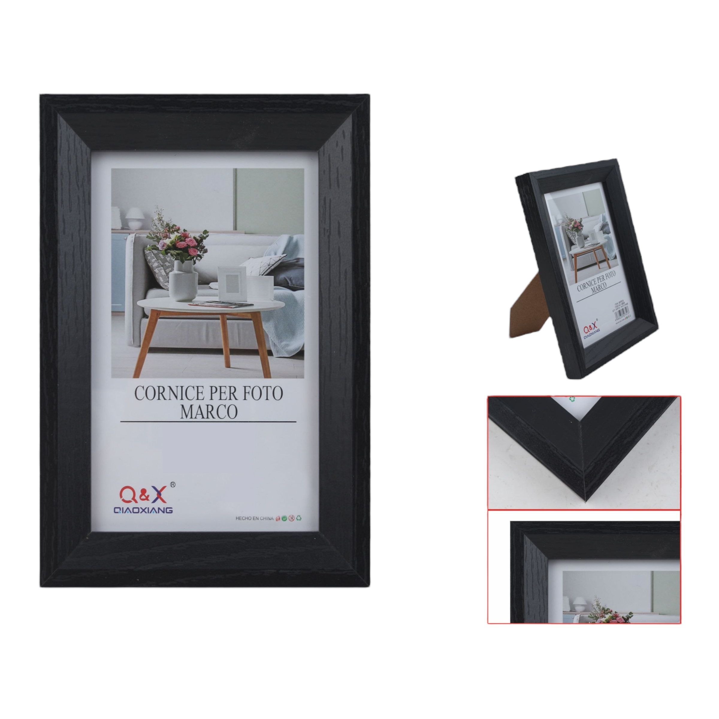 Marco Fotografico Qiaoxiang Modelo 429 - 20x30 cm