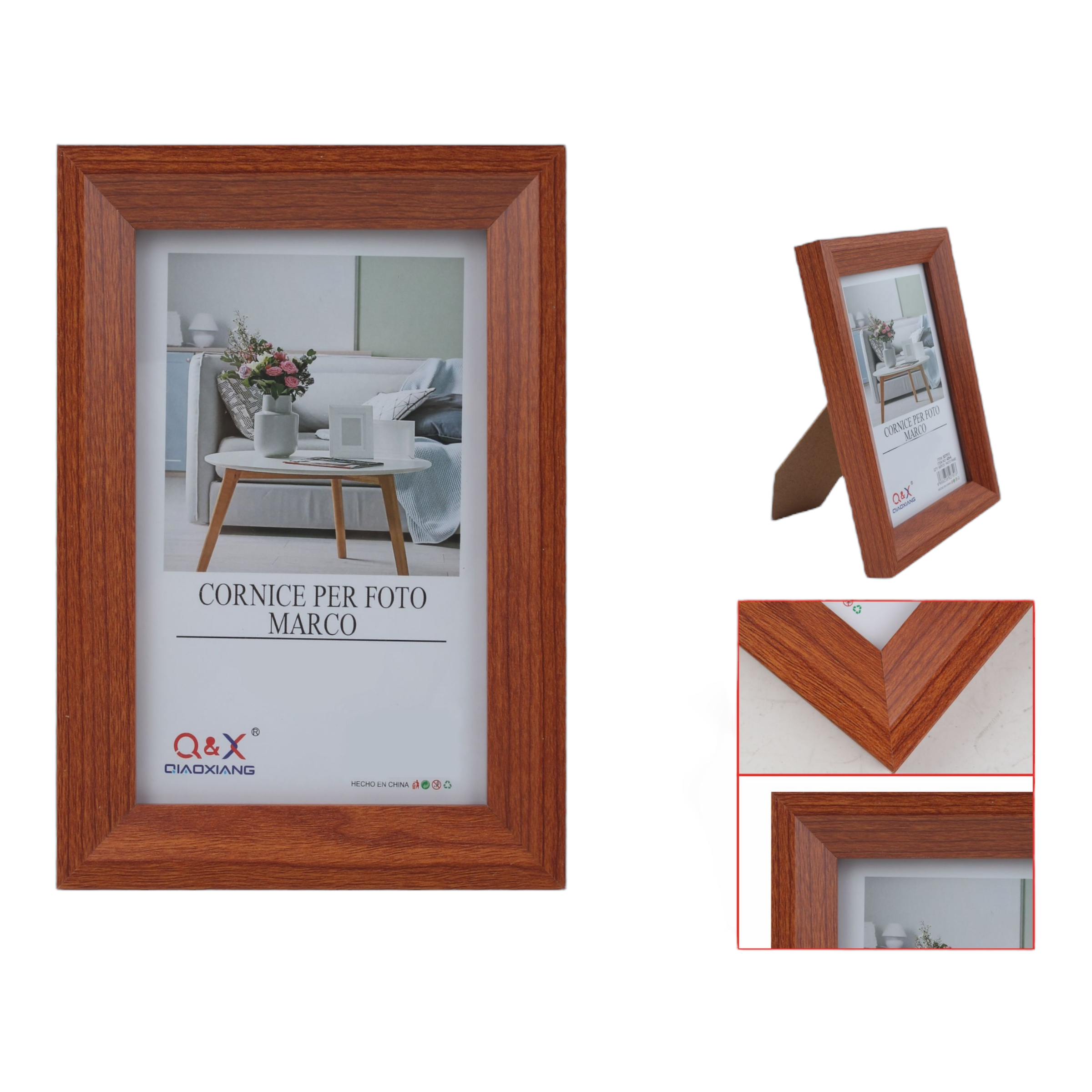 Marco Fotografico Qiaoxiang Modelo 429 - 20x30 cm