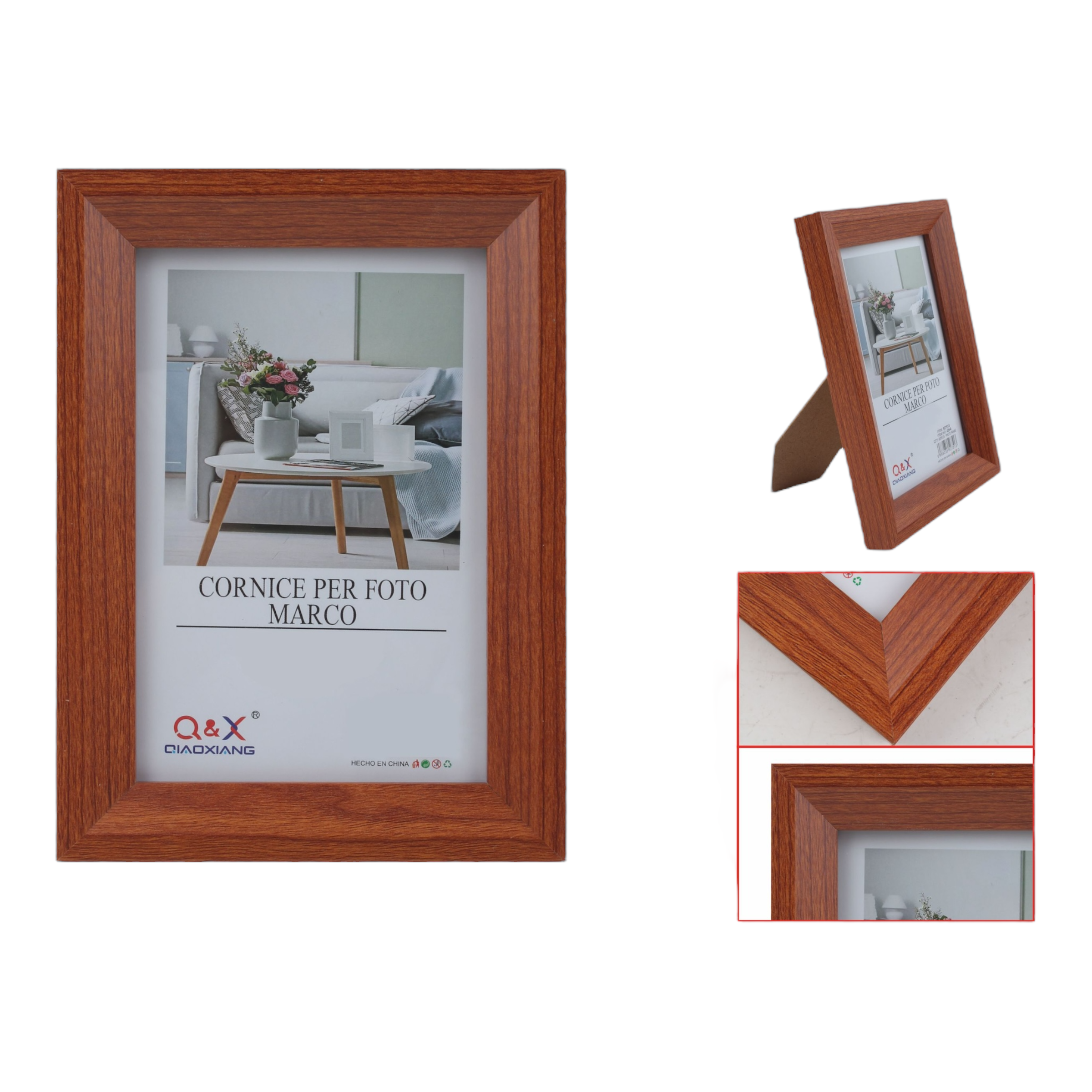 Marco Fotografico Qiaoxiang Modelo 429 - 25x30 cm