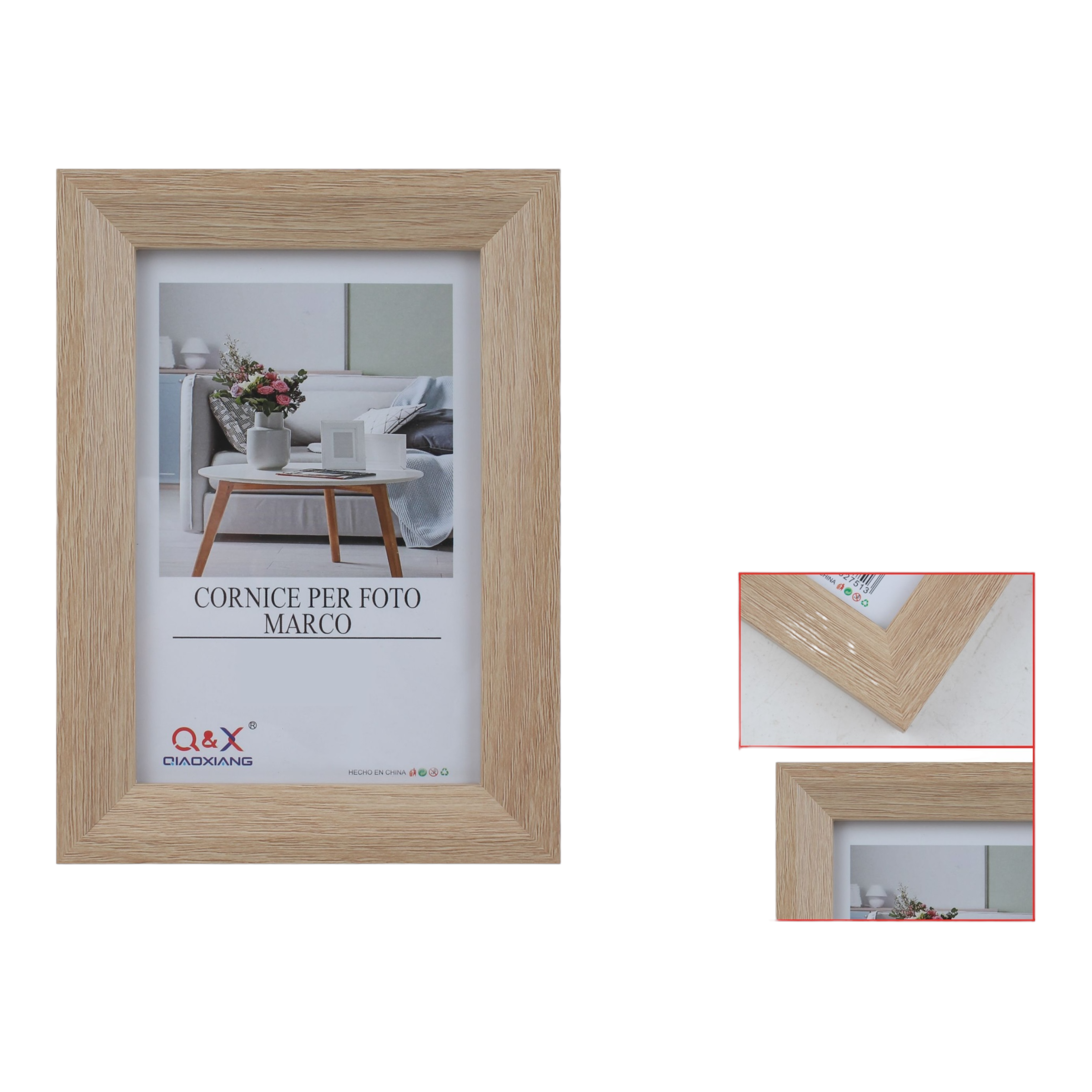 Marco Fotografico Qiaoxiang Modelo 429 - 30x40 cm