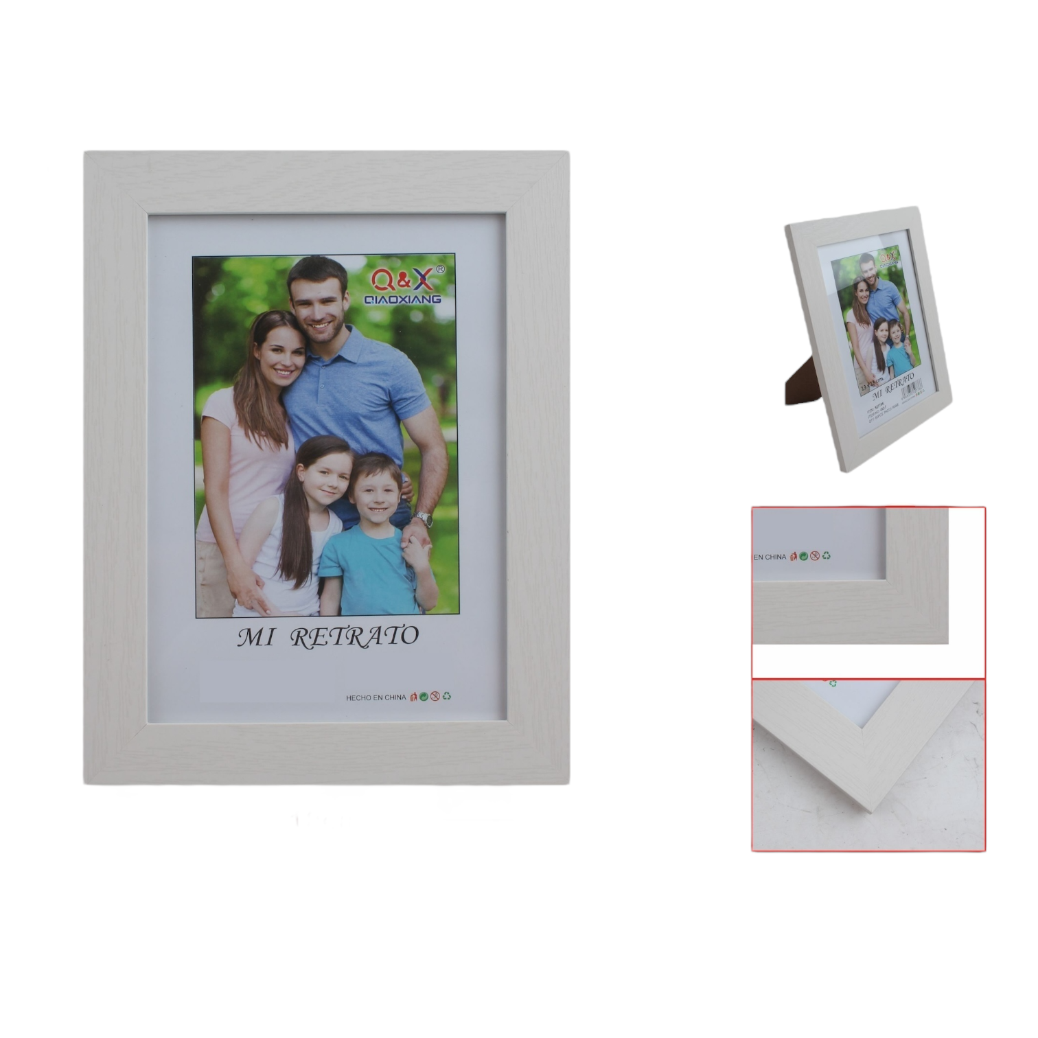Marco Fotografico Qiaoxiang Modelo 412 - 10x15 cm