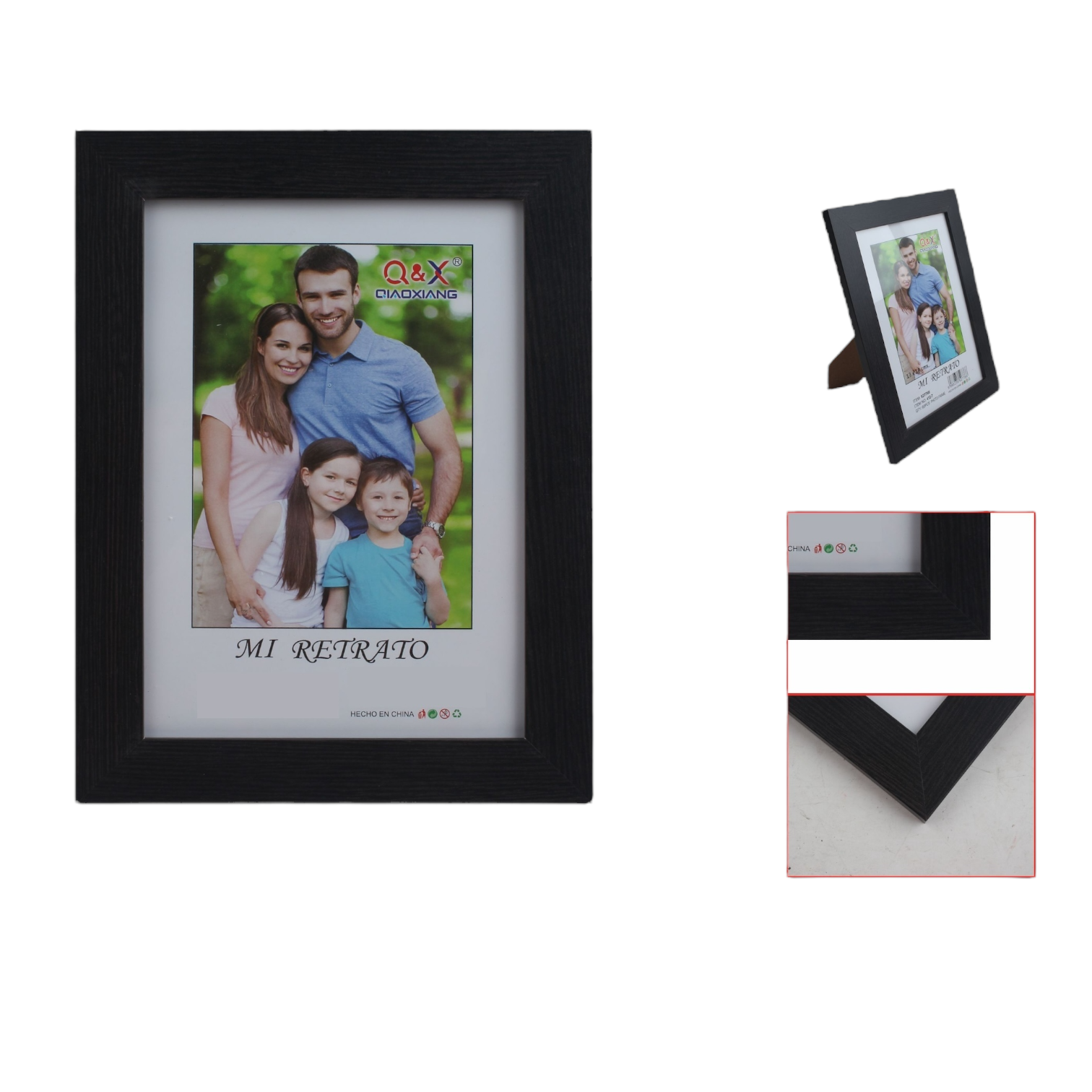 Marco Fotografico Qiaoxiang Modelo 412 - 18x24 cm