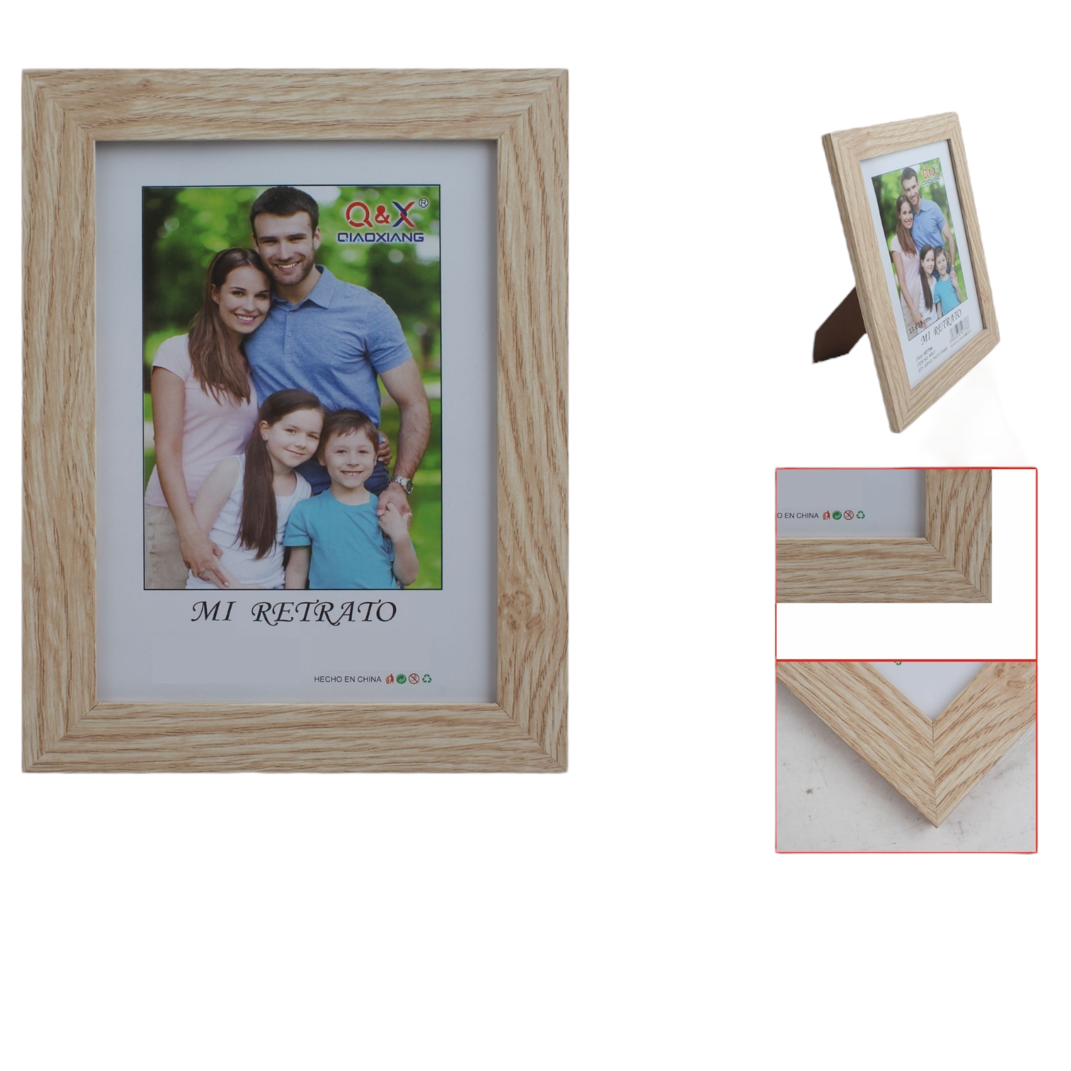 Marco Fotografico Qiaoxiang Modelo 412 - 20x30 cm
