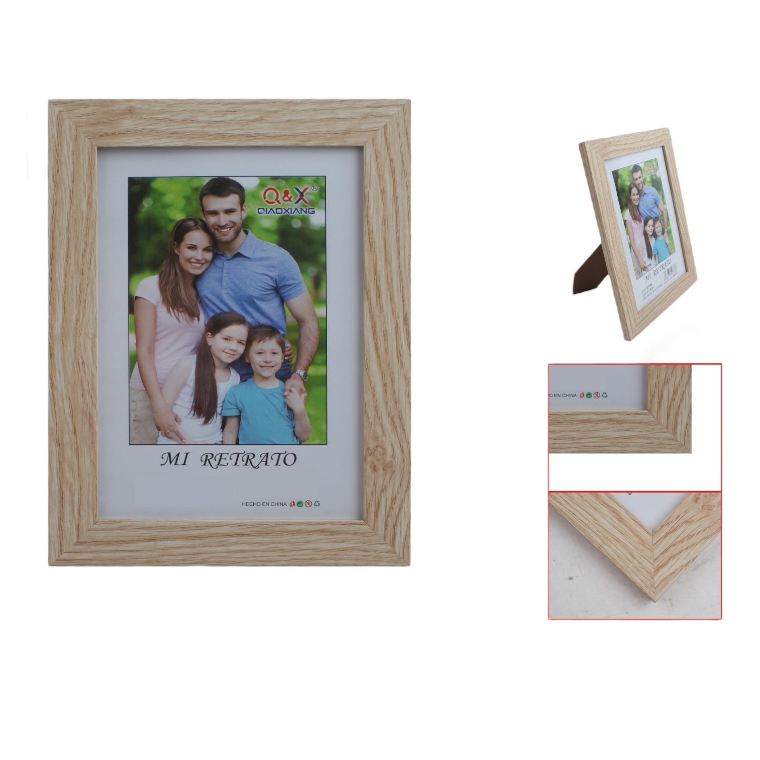 Marco Fotografico Qiaoxiang Modelo 412 - 25x30 cm