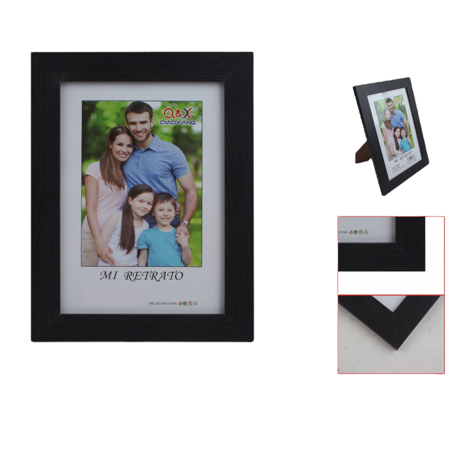 Marco Fotografico Qiaoxiang Modelo 412 - 25x30 cm