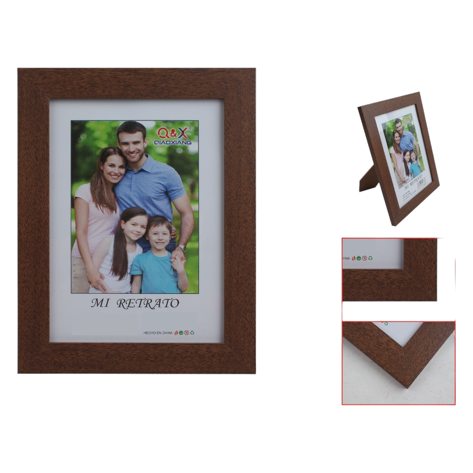 Marco Fotografico Qiaoxiang Modelo 412 - A4 21x29,7 cm