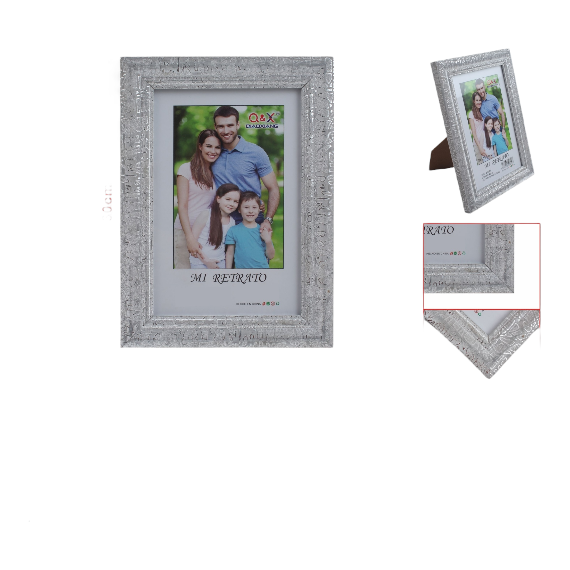 Marco Fotografico Qiaoxiang Modelo 462 - 25x30 cm