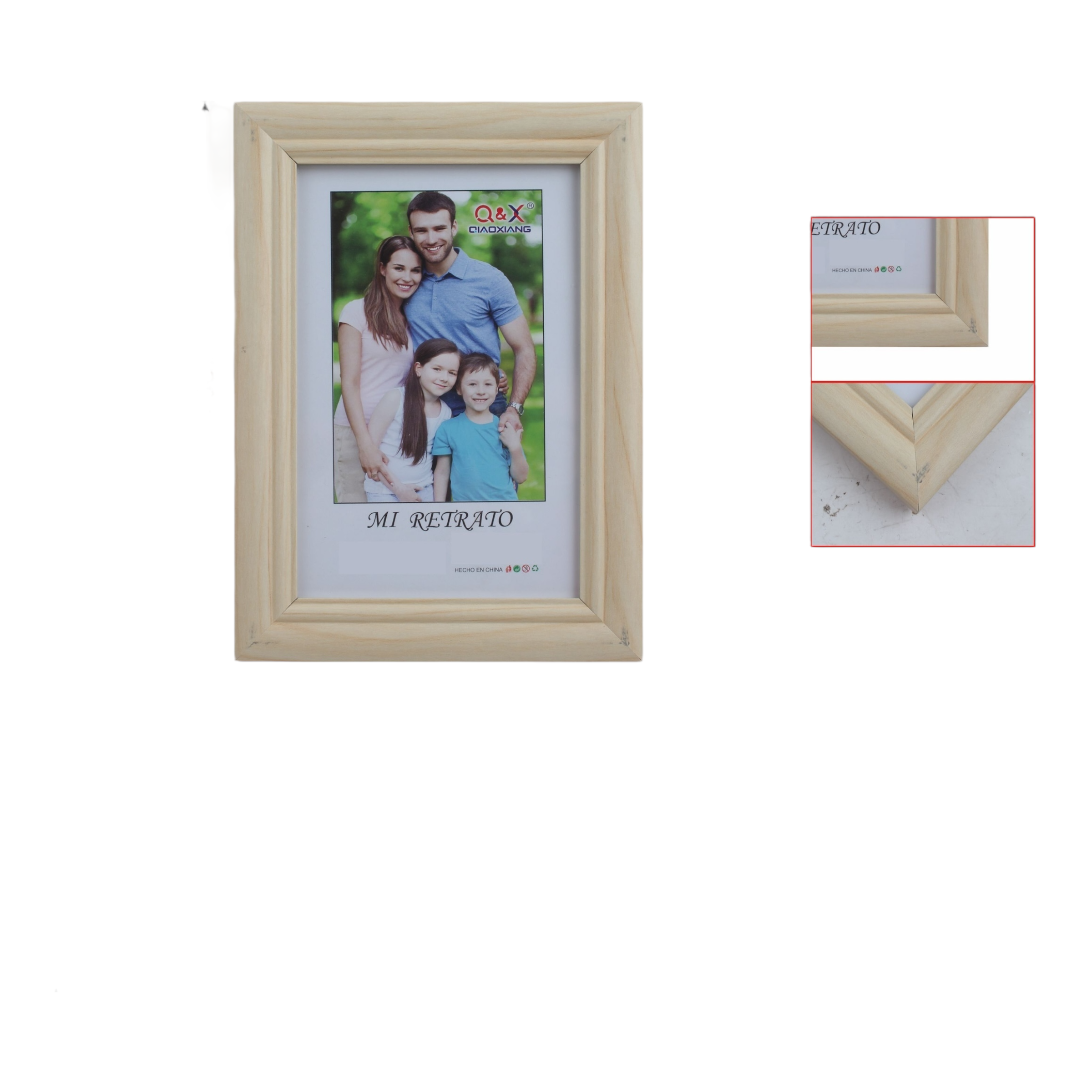 Marco Fotografico Qiaoxiang Modelo 462 - 30x40 cm