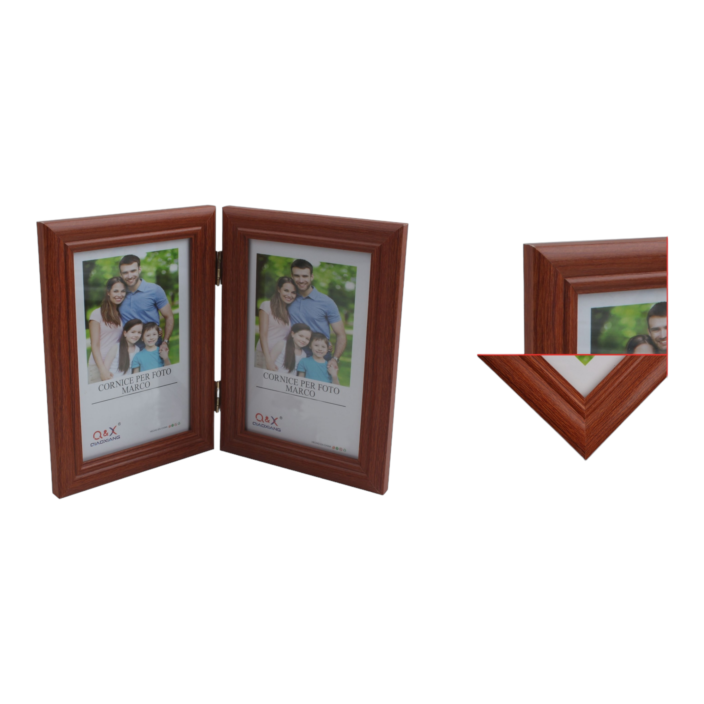 Marco Fotografico Qiaoxiang Modelo 4622 - 13x18 cm