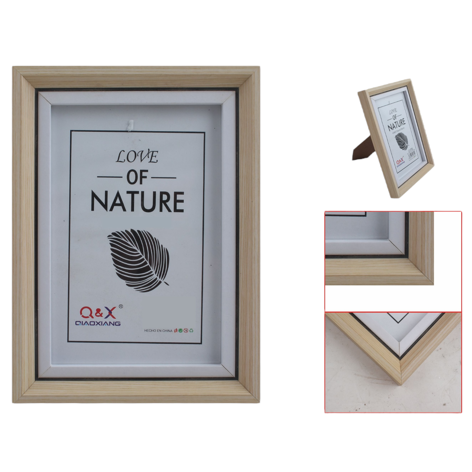 Marco Fotografico Qiaoxiang Modelo 432 - 18x24 cm