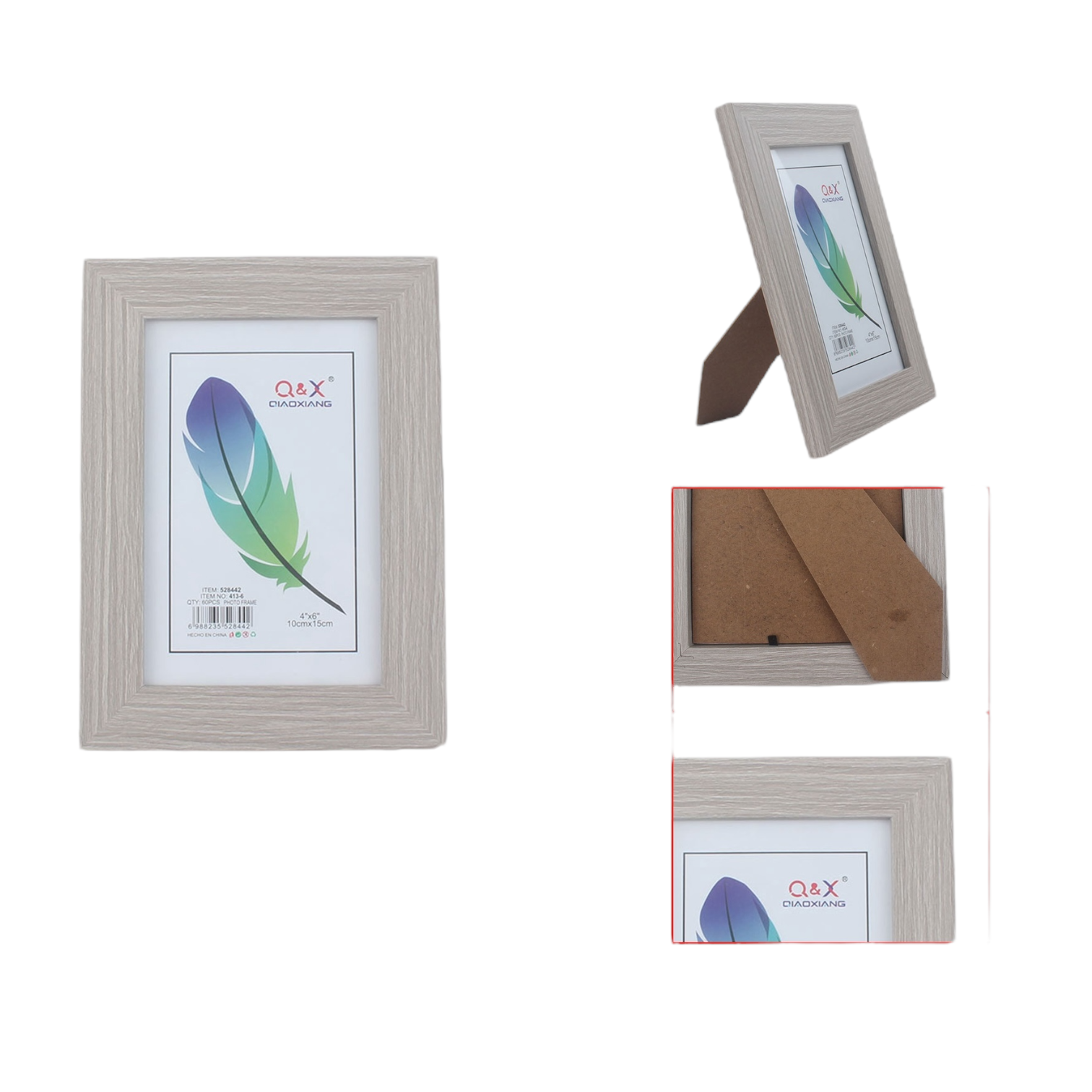 Marco Fotografico Qiaoxiang Modelo 413 - 10x15 cm