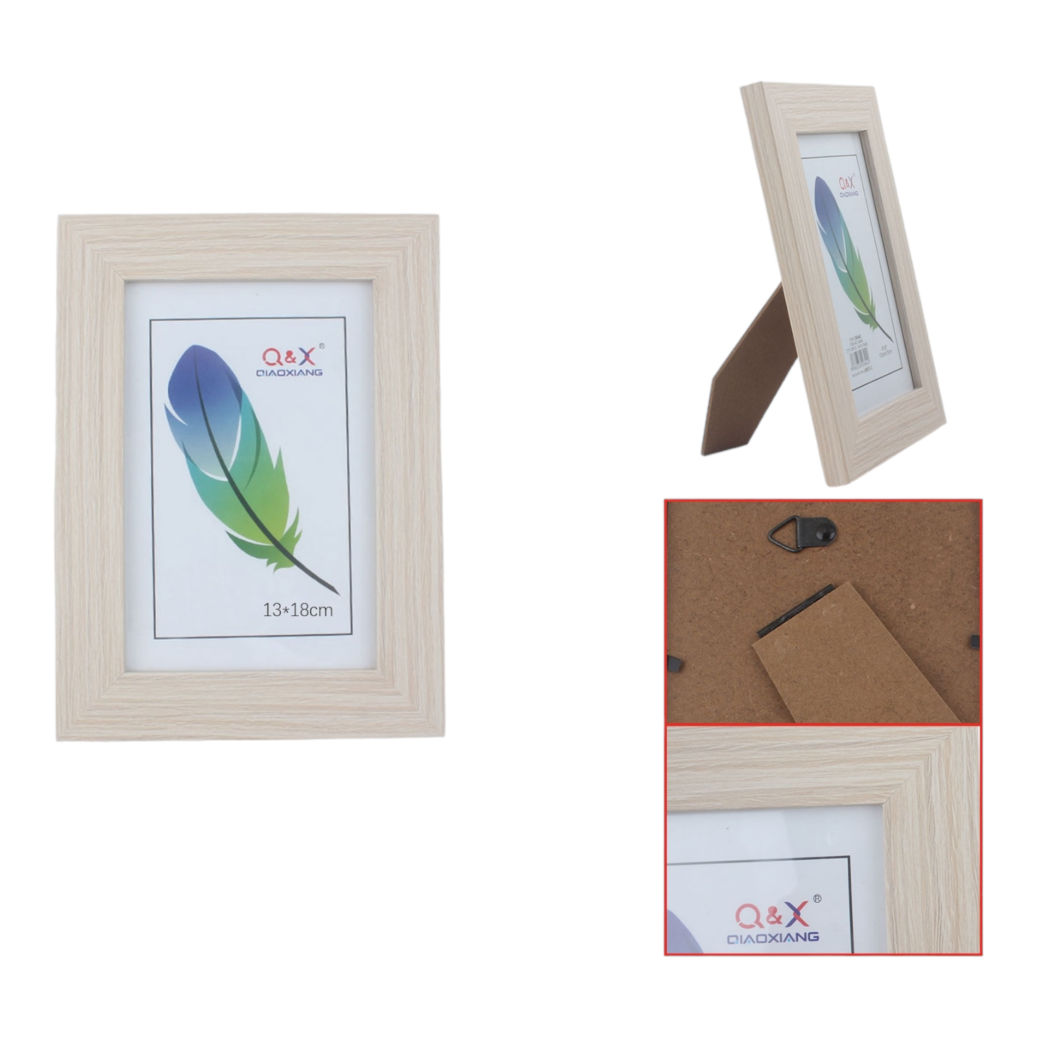 Marco Fotografico Qiaoxiang Modelo 413 - 13x18 cm