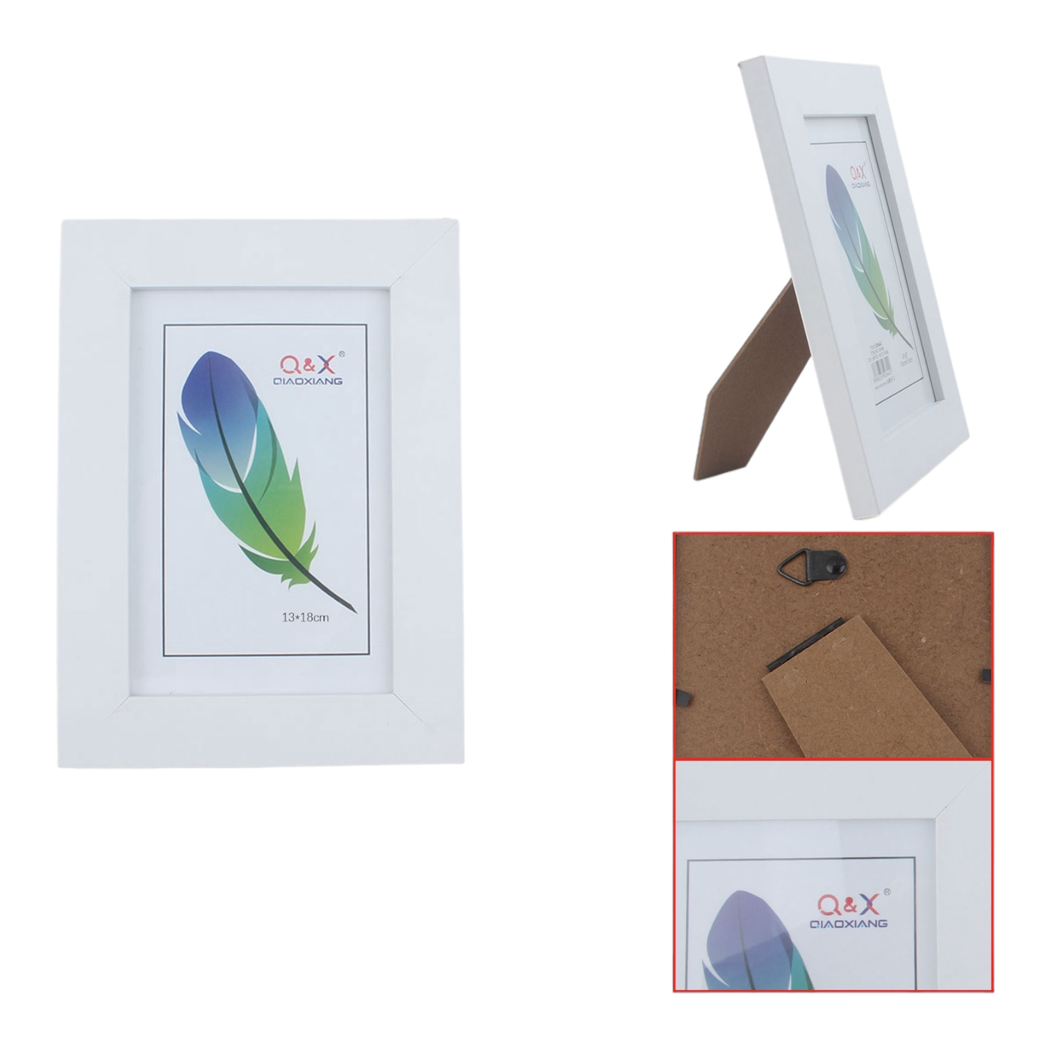 Marco Fotografico Qiaoxiang Modelo 413 - 13x18 cm