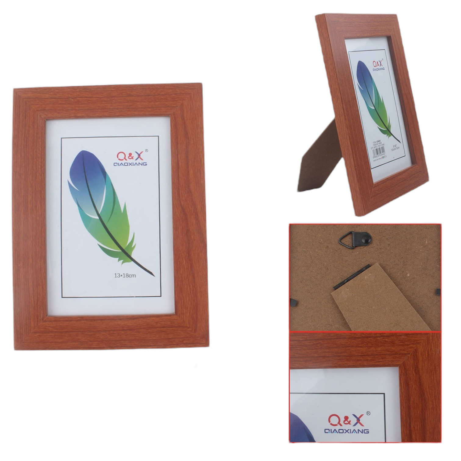 Marco Fotografico Qiaoxiang Modelo 413 - 13x18 cm