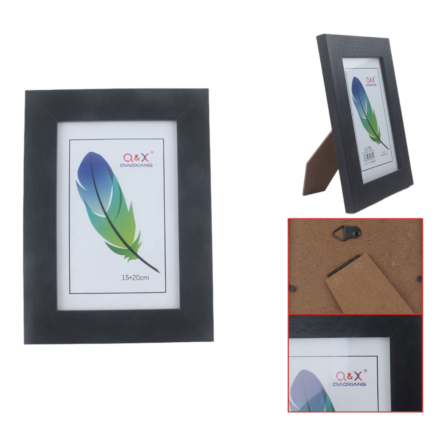 Marco Fotografico Qiaoxiang Modelo 413 - 15x20 cm