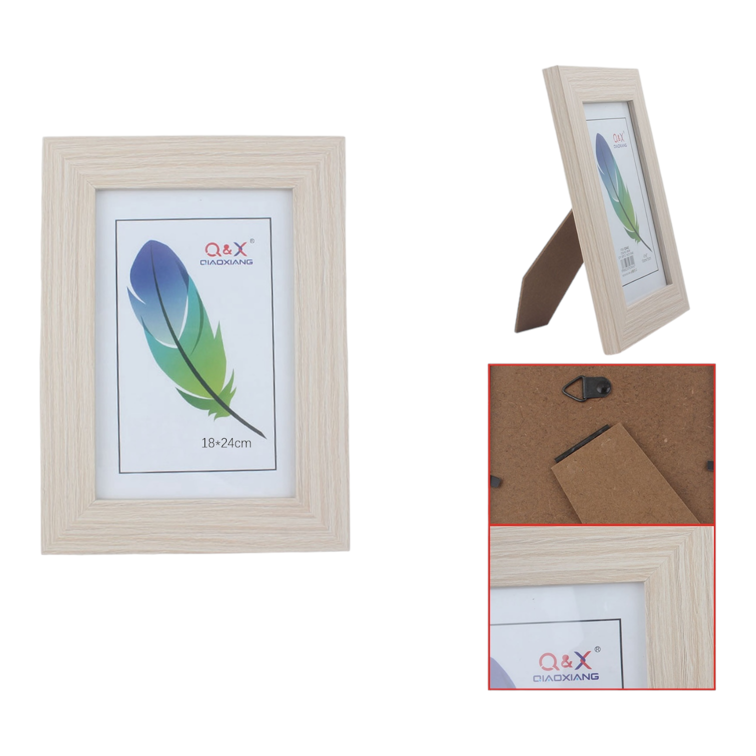 Marco Fotografico Qiaoxiang Modelo 413 - 18x24 cm