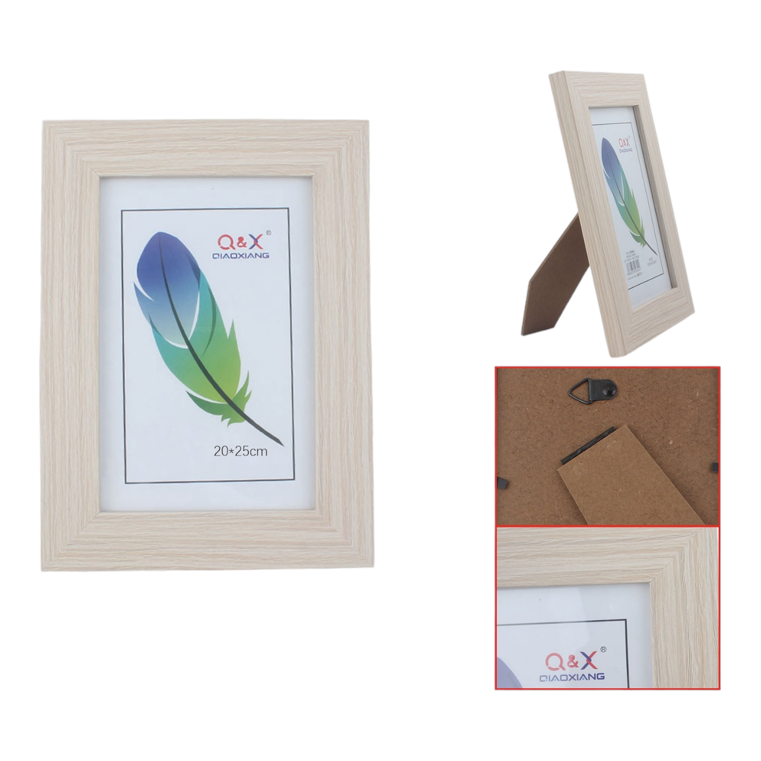 Marco Fotografico Qiaoxiang Modelo 413 - 20x25 cm