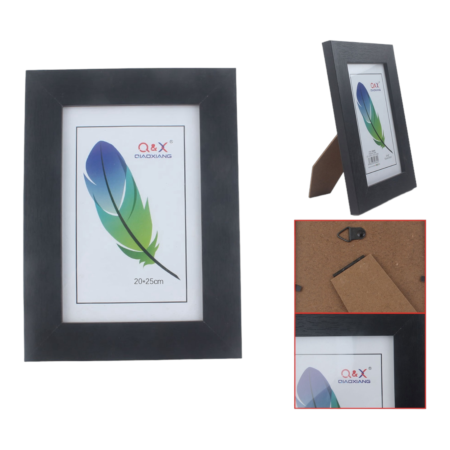 Marco Fotografico Qiaoxiang Modelo 413 - 20x25 cm