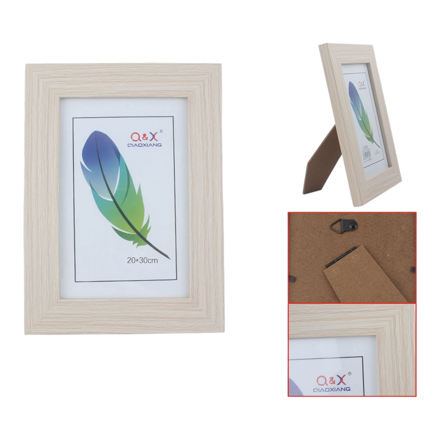 Marco Fotografico Qiaoxiang Modelo 413 - 20x30 cm