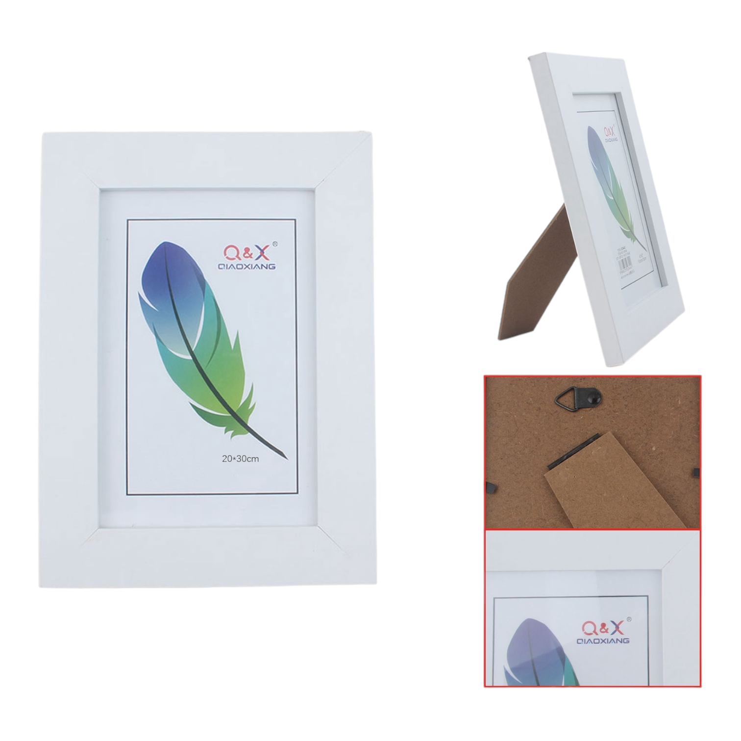 Marco Fotografico Qiaoxiang Modelo 413 - 20x30 cm