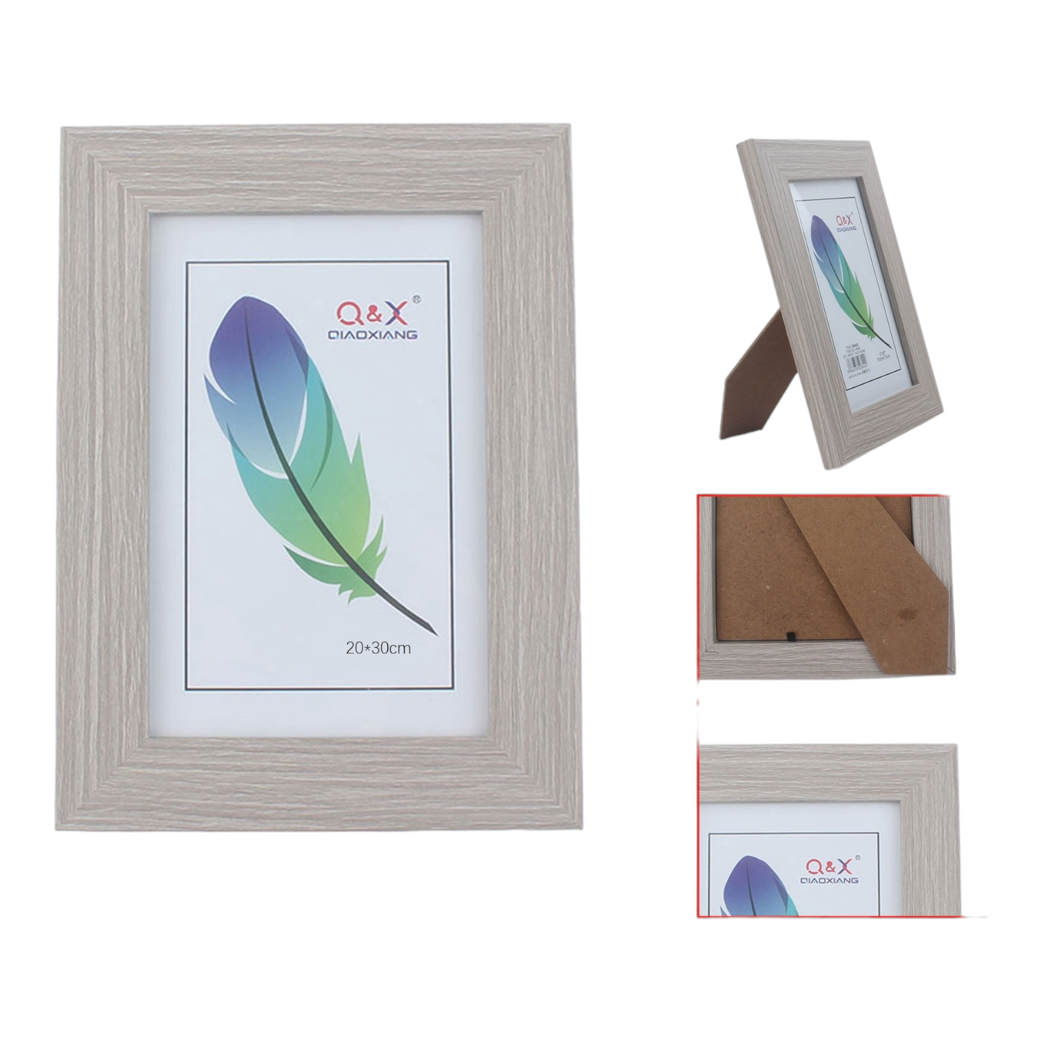 Marco Fotografico Qiaoxiang Modelo 413 - 20x30 cm