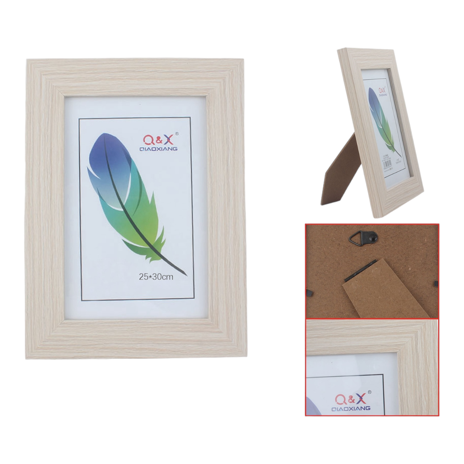 Marco Fotografico Qiaoxiang Modelo 413 - 25x30 cm