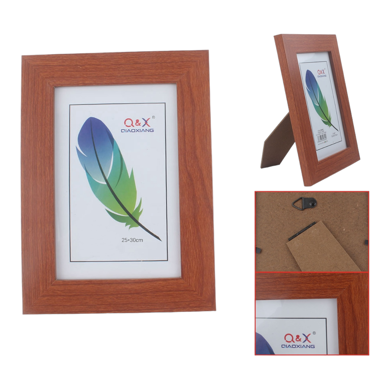 Marco Fotografico Qiaoxiang Modelo 413 - 25x30 cm