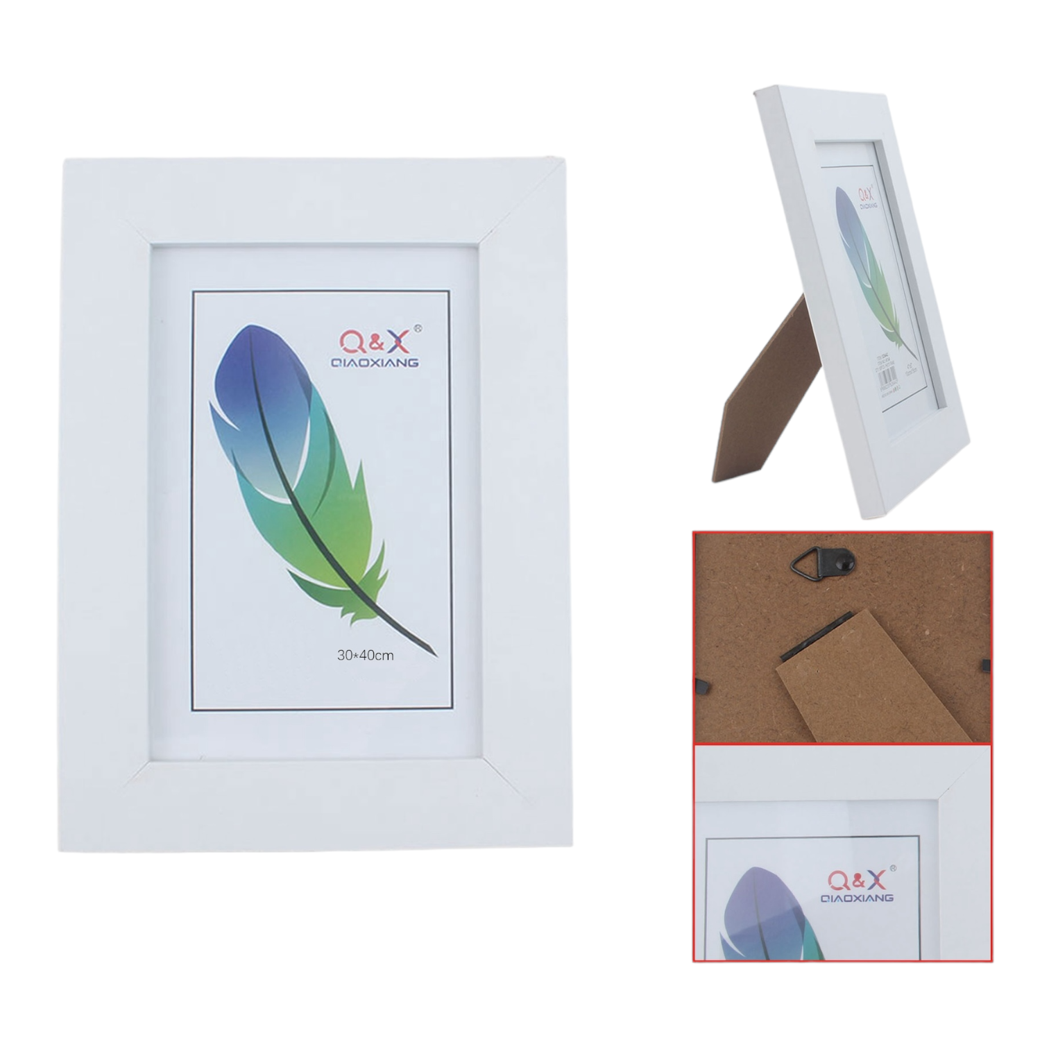 Marco Fotografico Qiaoxiang Modelo 413 - 30x40 cm