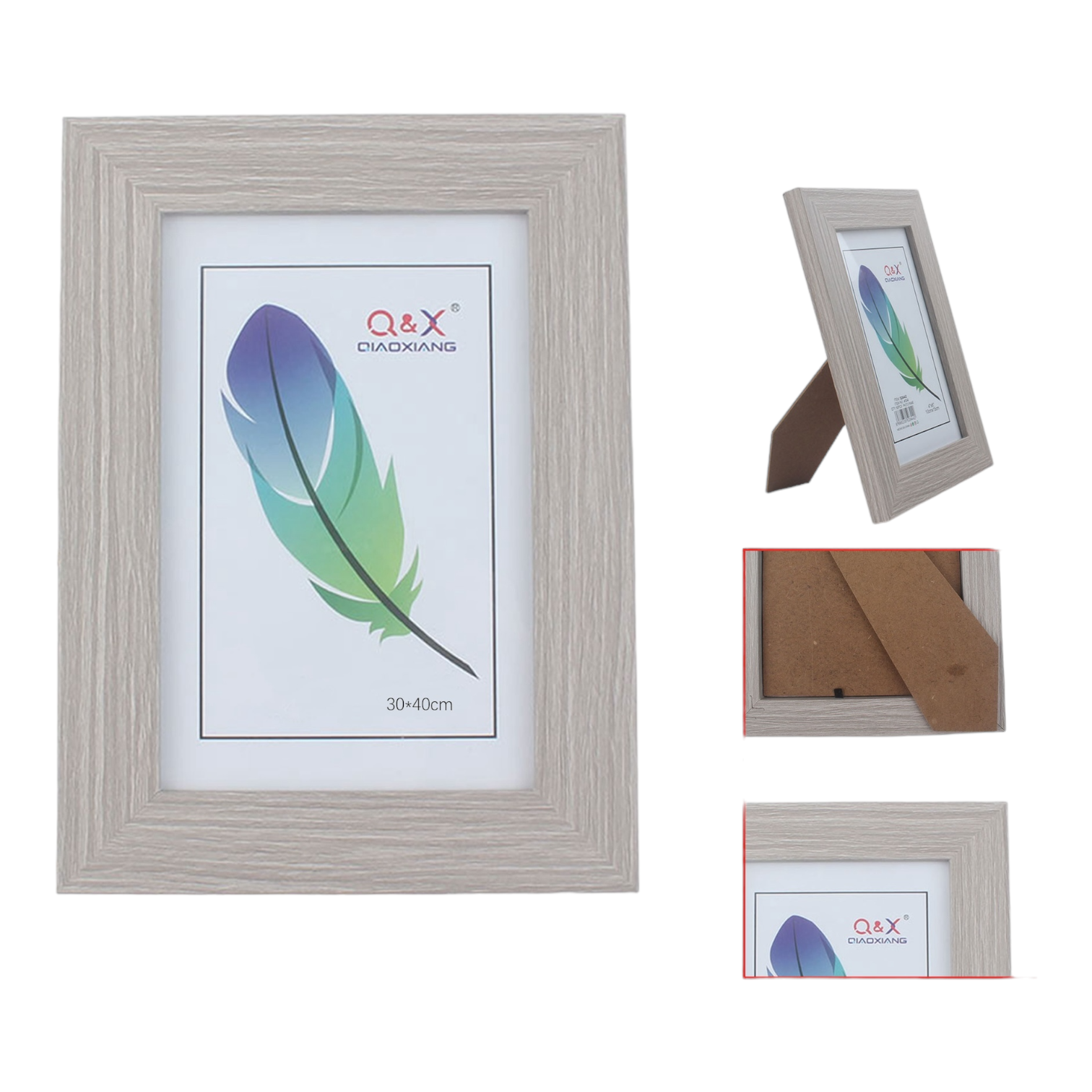 Marco Fotografico Qiaoxiang Modelo 413 - 30x40 cm