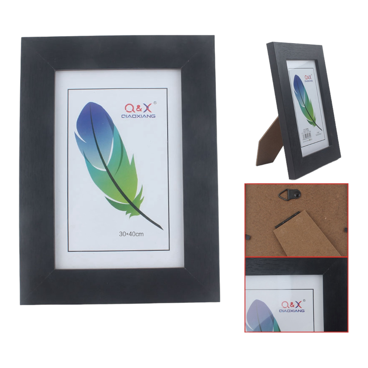 Marco Fotografico Qiaoxiang Modelo 413 - 30x40 cm