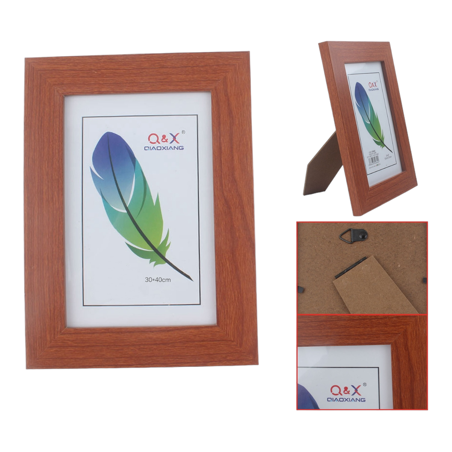 Marco Fotografico Qiaoxiang Modelo 413 - 30x40 cm