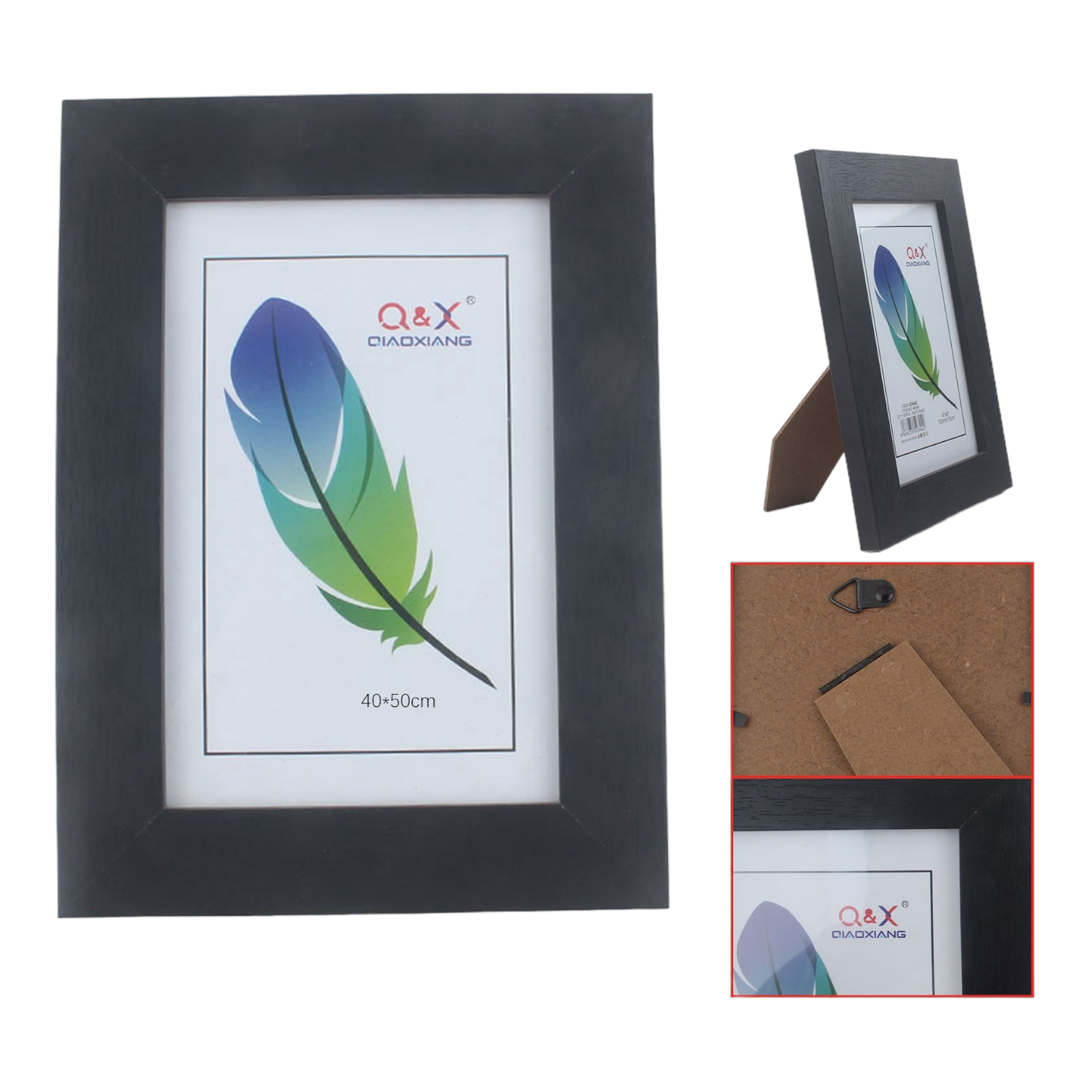 Marco Fotografico Qiaoxiang Modelo 413 - 40x50 cm