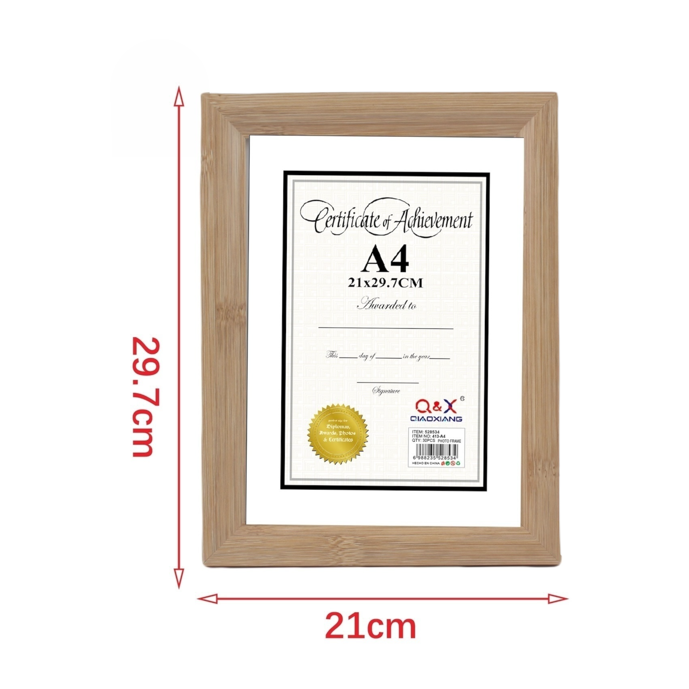 Marco Fotografico Qiaoxiang Modelo 215 - A4 21x29,7 cm