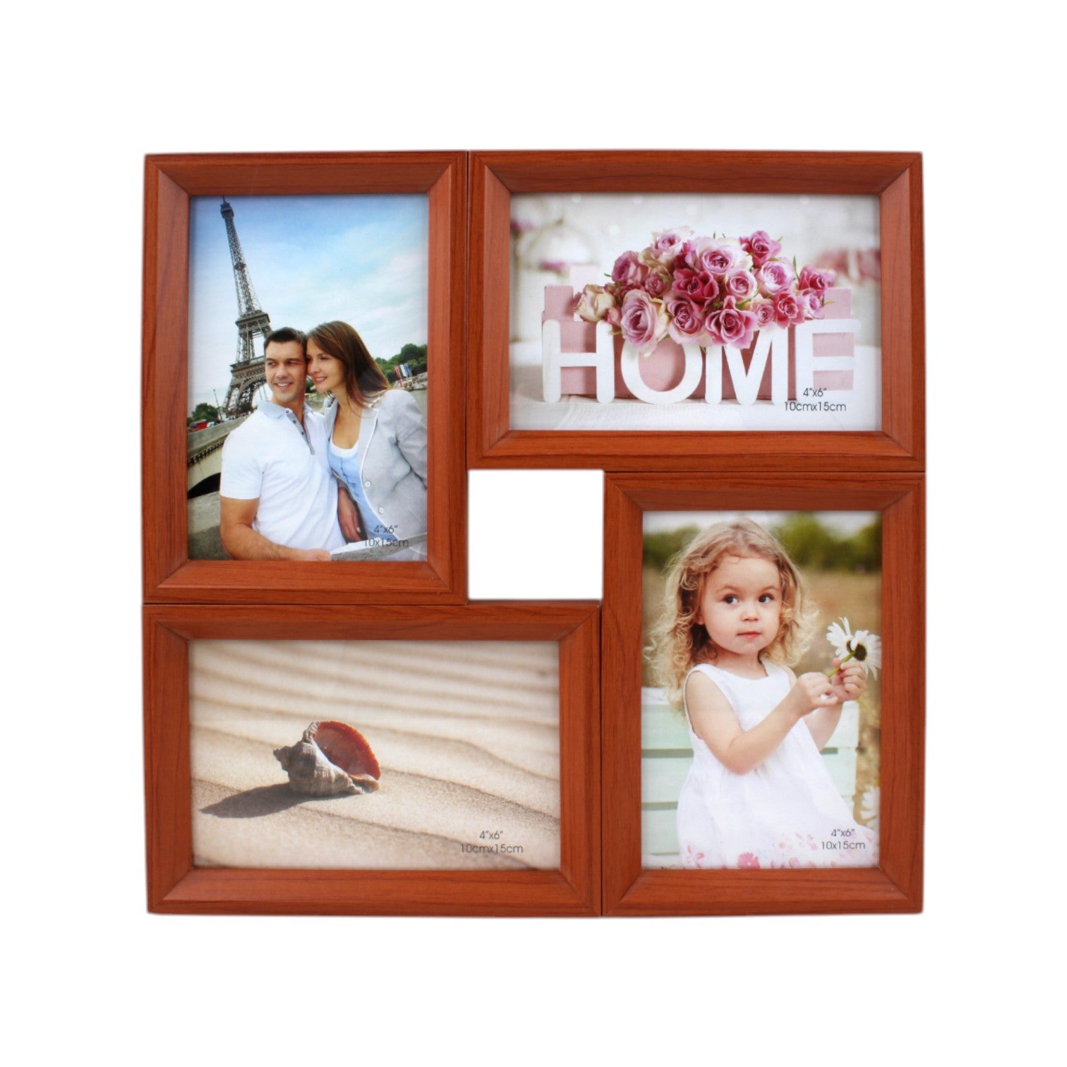 Conjunto de 4 Marcos de Fotos Modelo 1816 (10x15)cm