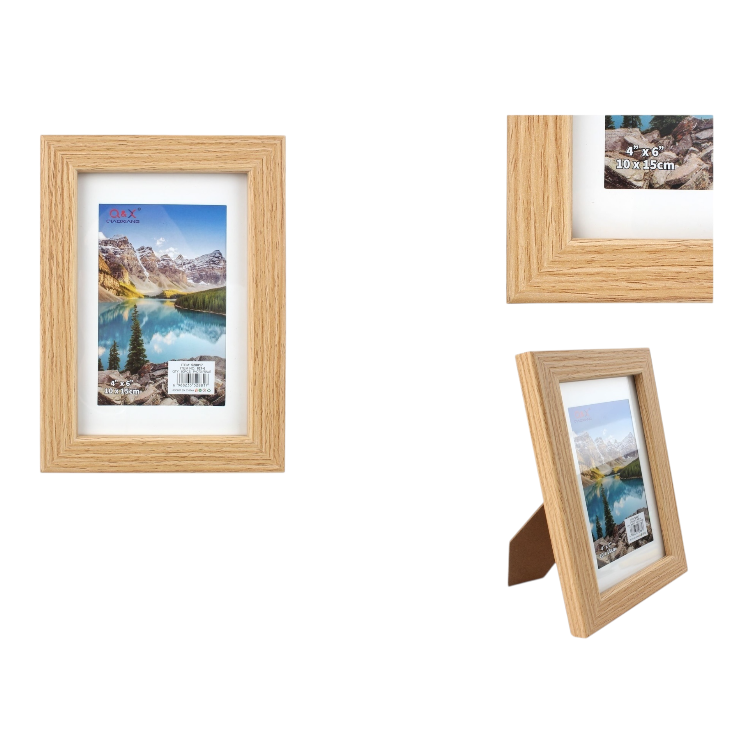 Marco Fotografico Qiaoxiang Modelo 821 - 10x15 cm