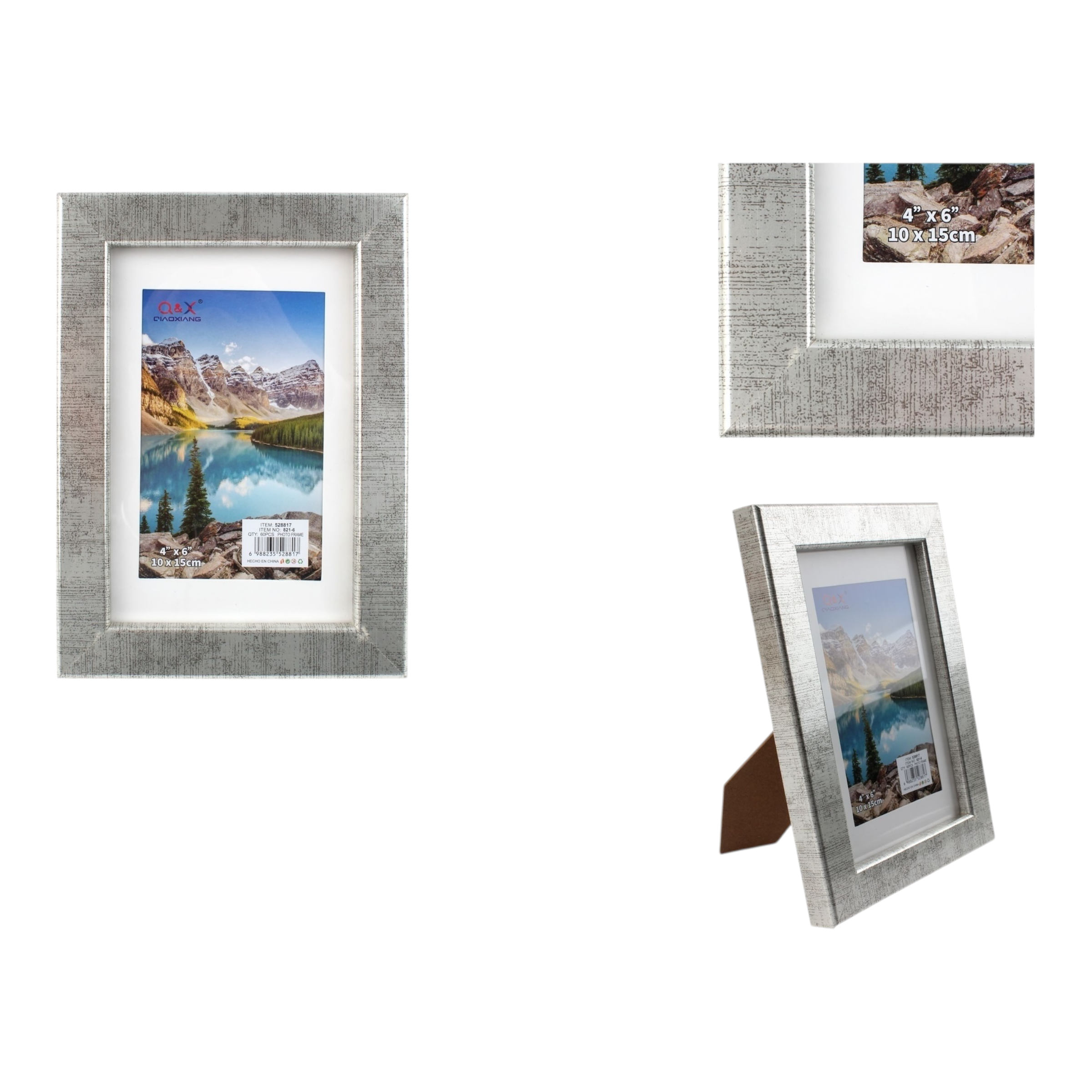 Marco Fotografico Qiaoxiang Modelo 821 - 10x15 cm