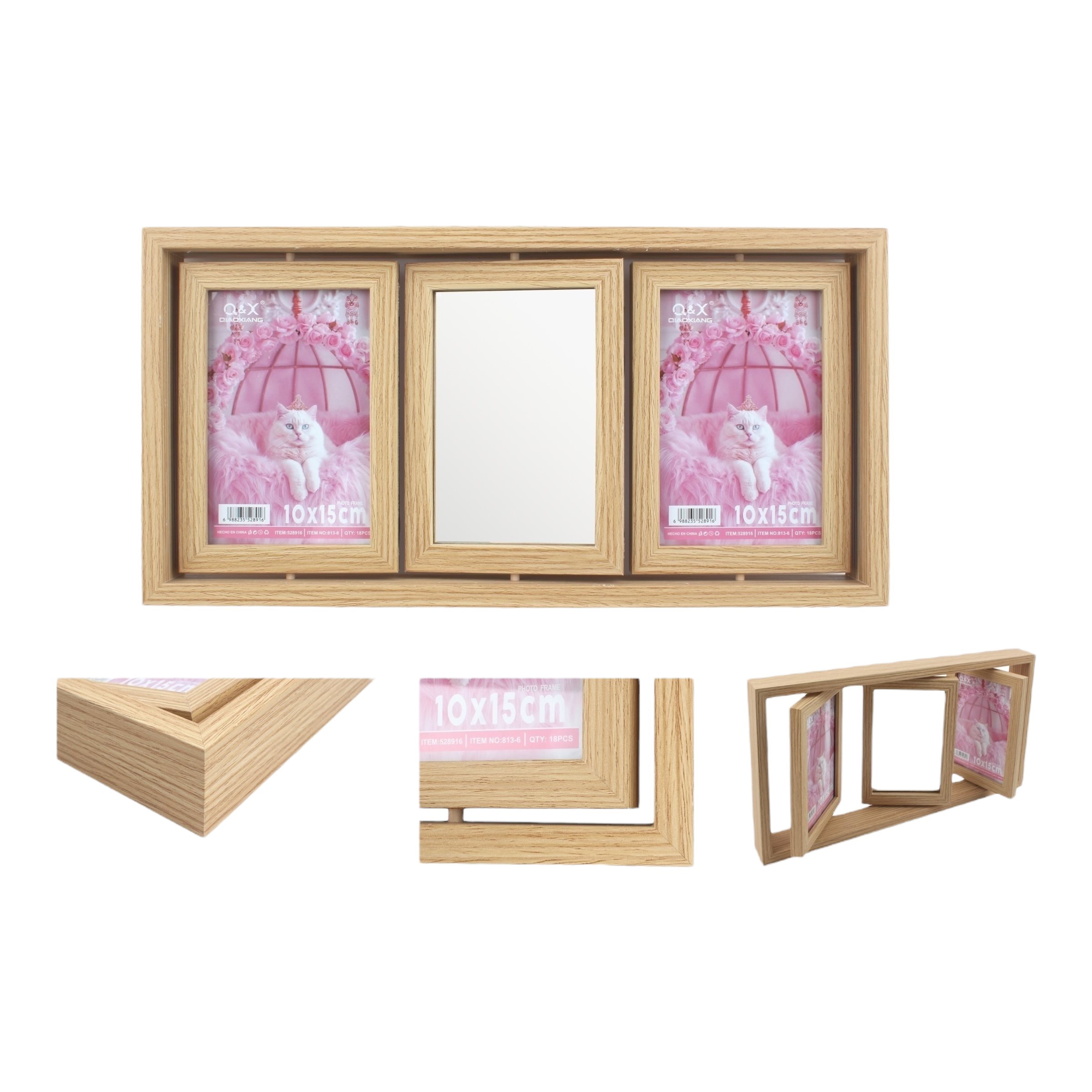 Marco Fotografico Qiaoxiang Modelo 813 - 10x15 cm