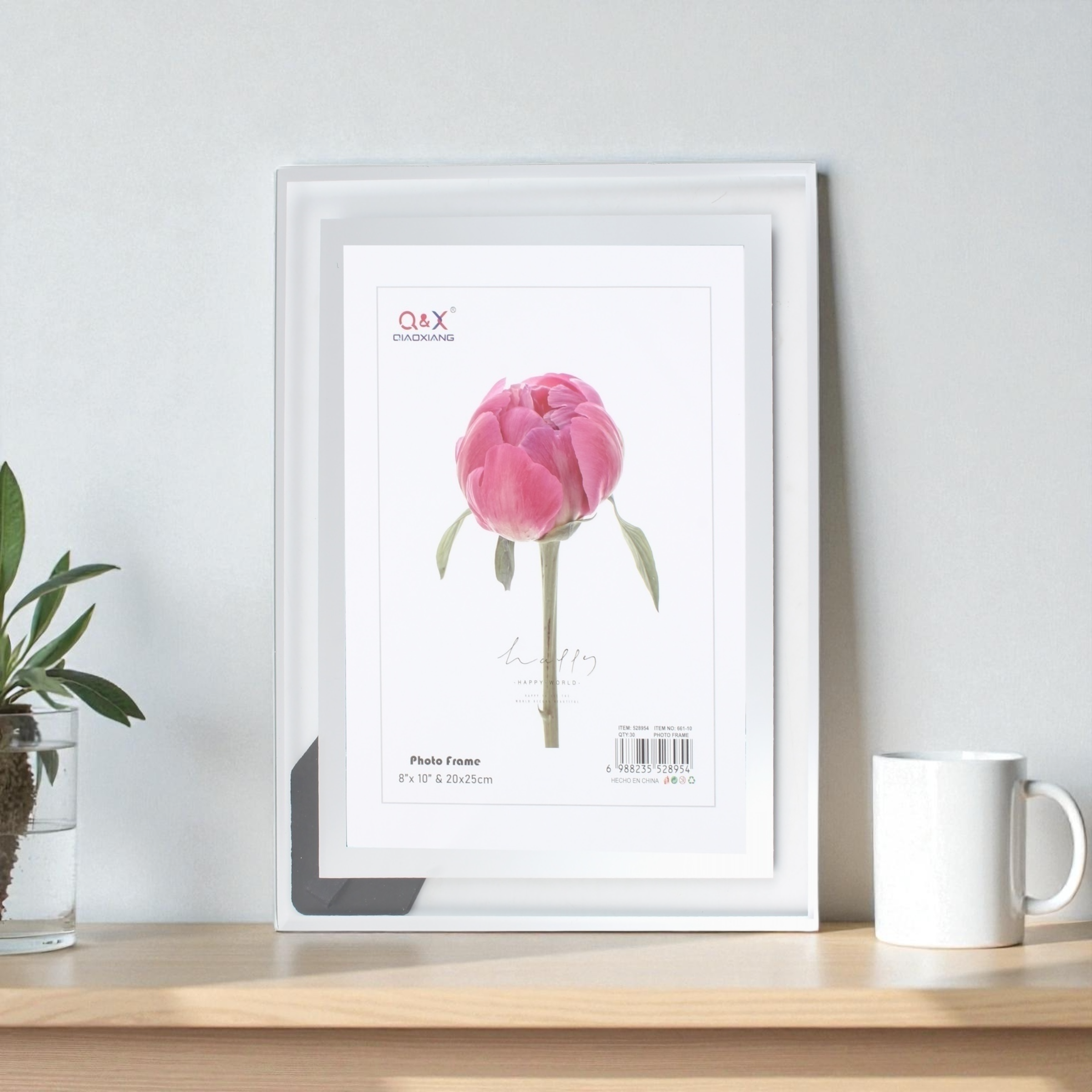 Marcos Fotograficos Modelo 661 de 20x25cm 528954-Transparente (vidrio)