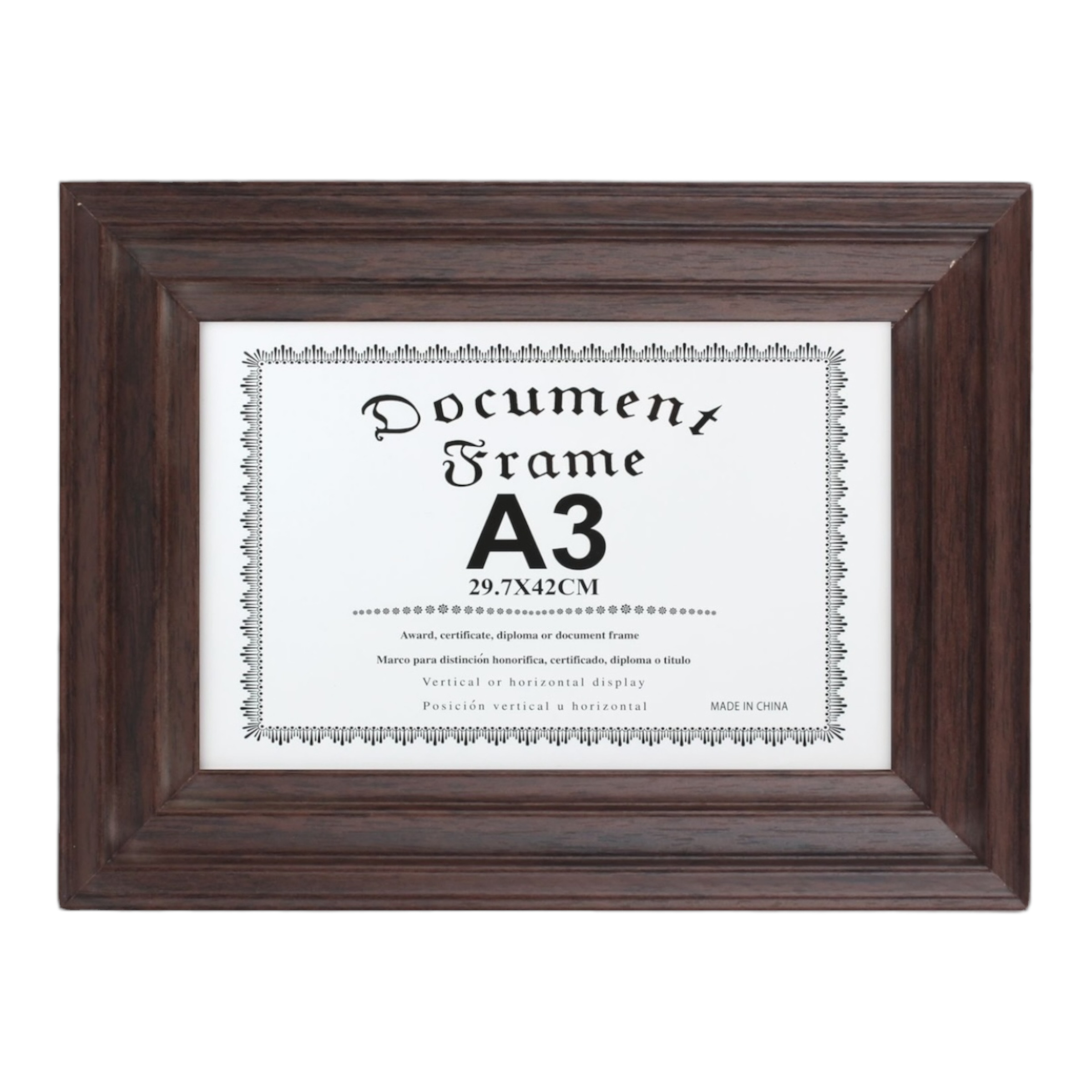 Marcos Fotograficos Modelo 402 de A3 29.7x42cm 529470-Marrn