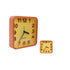 Reloj Desspertador De Forma Cuadrada