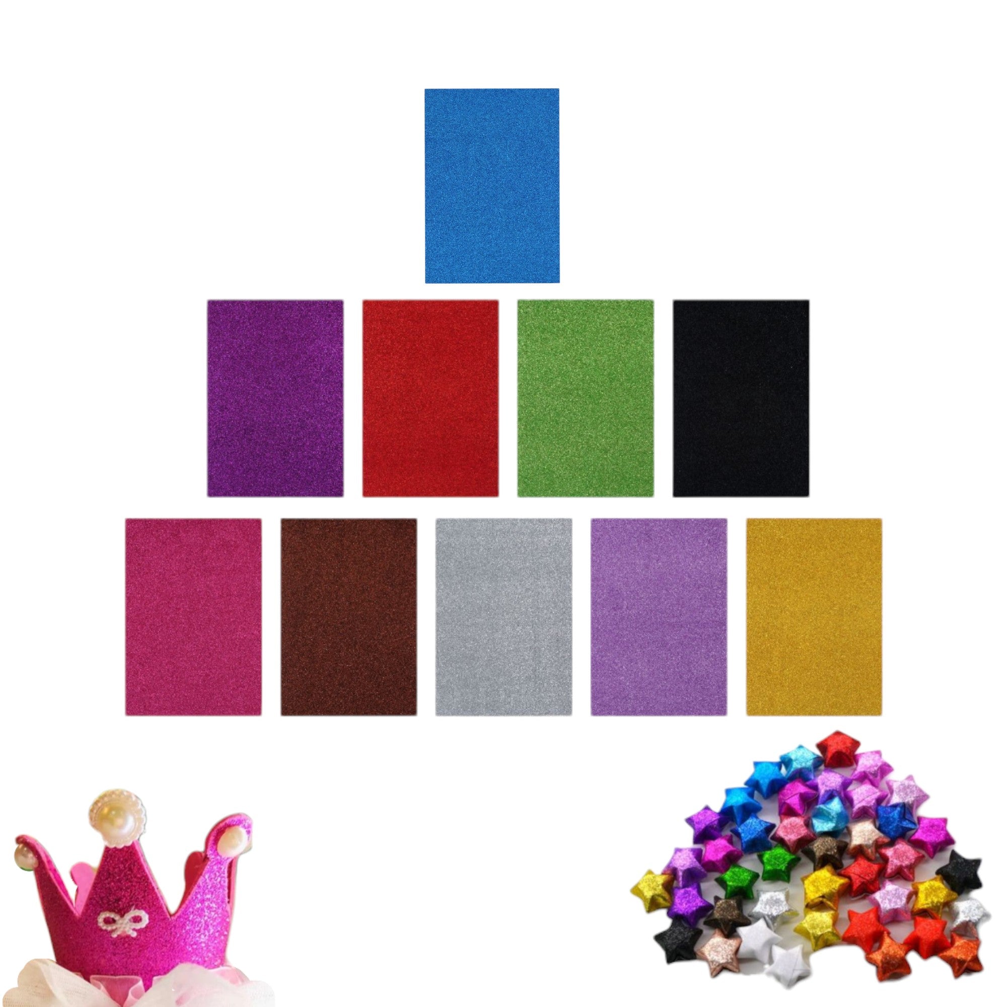 Foamy EVA con Escarcha 20x30 cm – 1.8 mm de Espesor