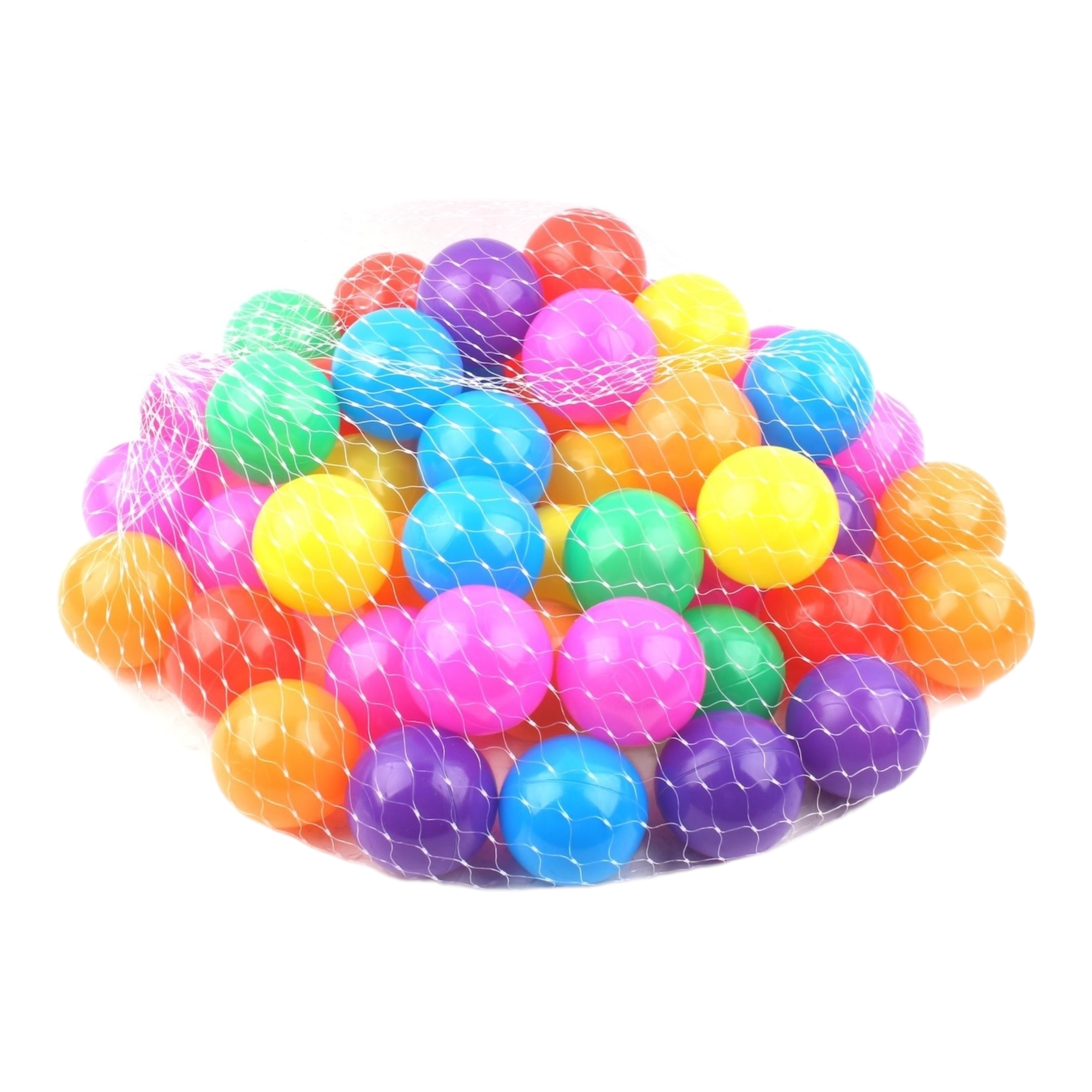 50 bolas marinas 8 cm