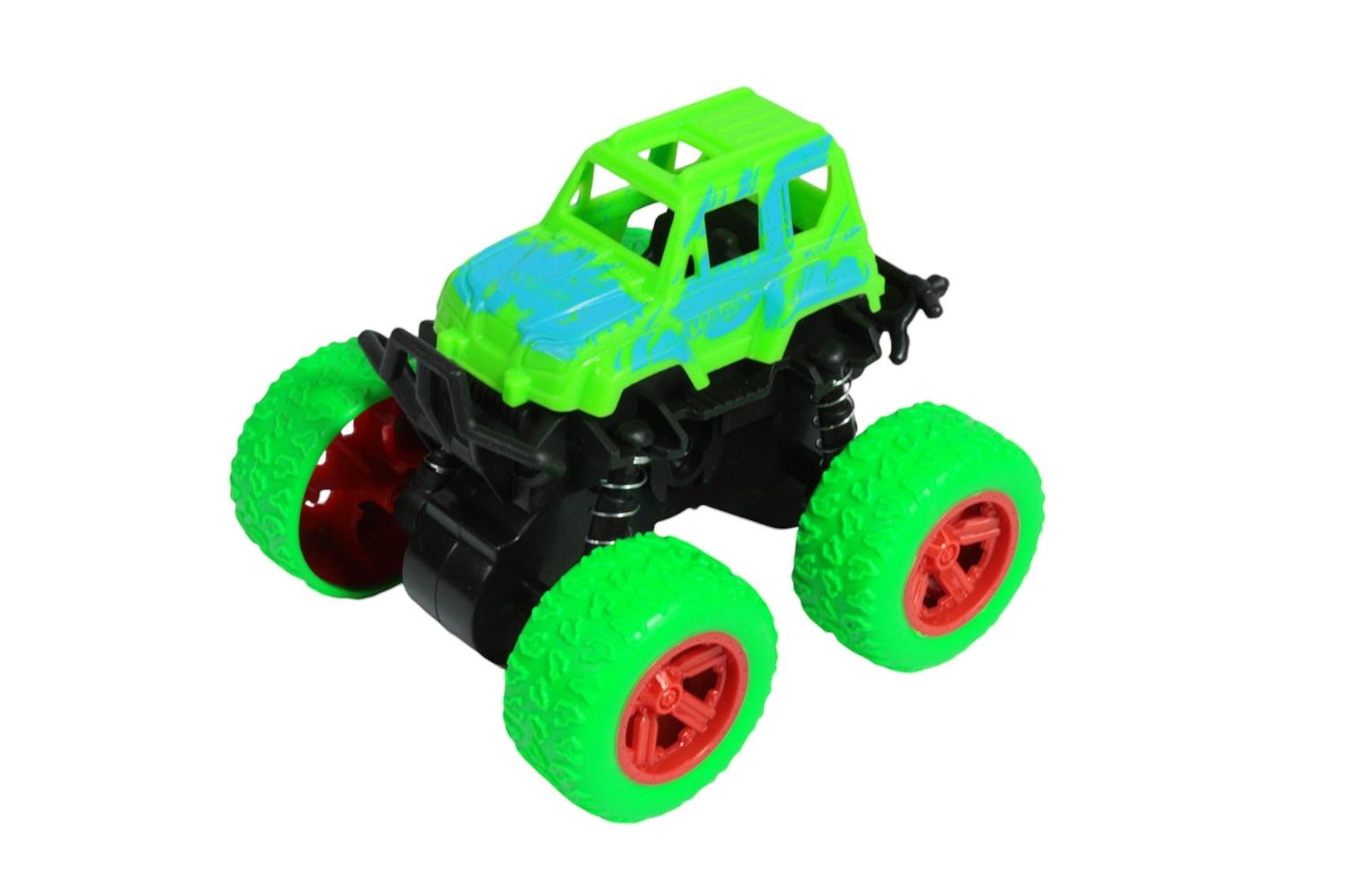 Monster truck colores planos