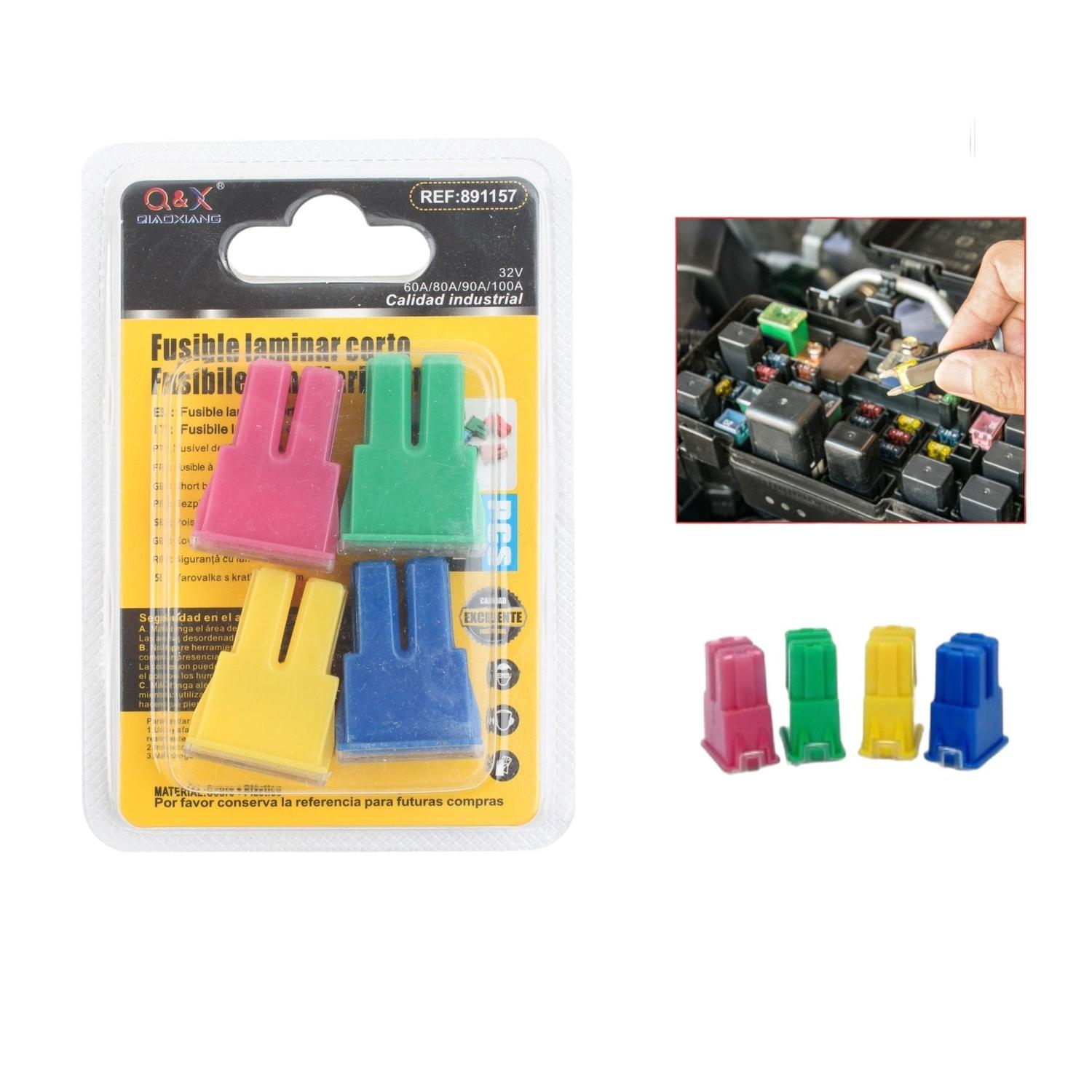 Conector Externo De Clavija Corta De 4 Piezas