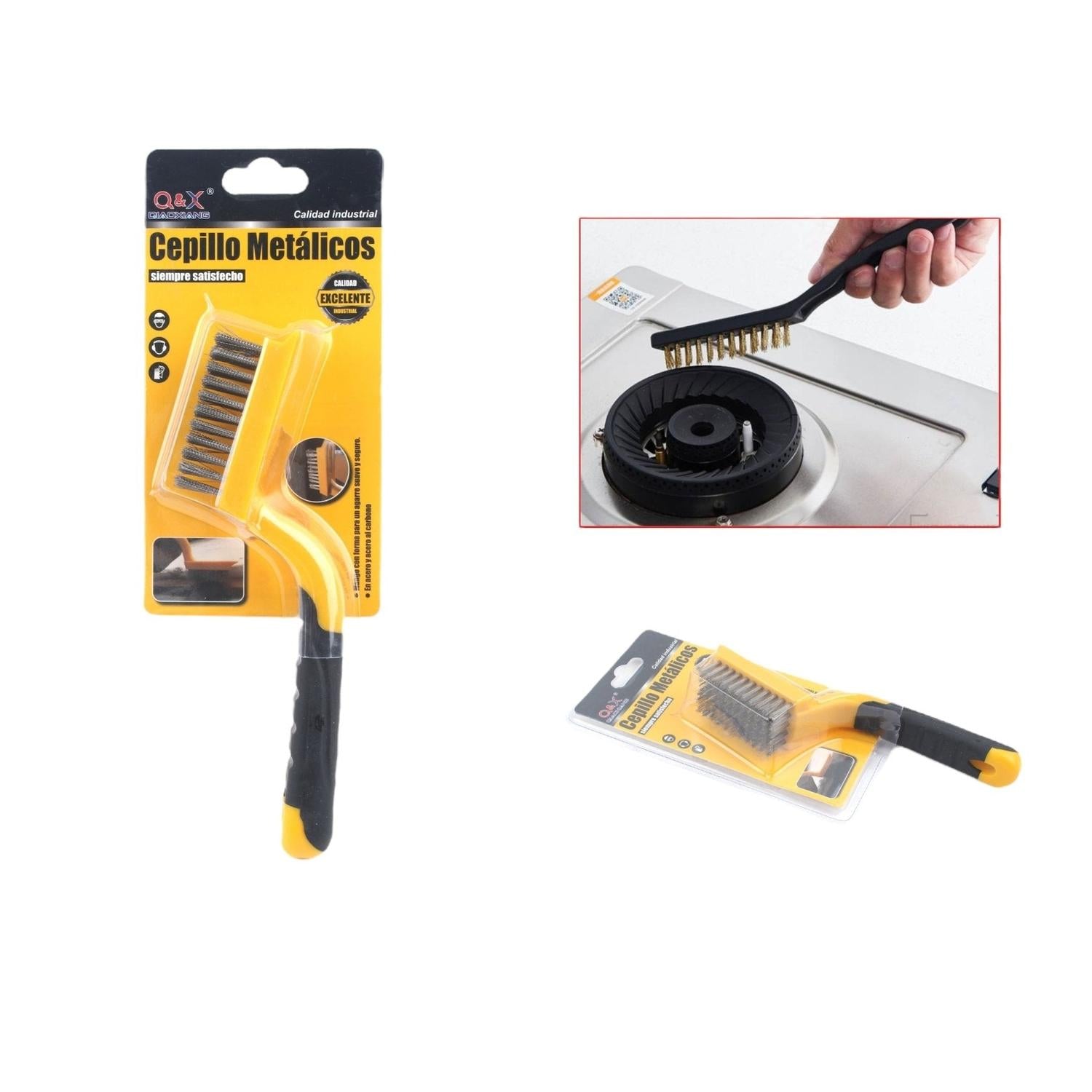 Cepillo De Alambre Con Mango De Pl¨¢stico Br01