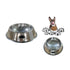 Cuenco Para Perros De Acero Inoxidable Perforado 26 Cm