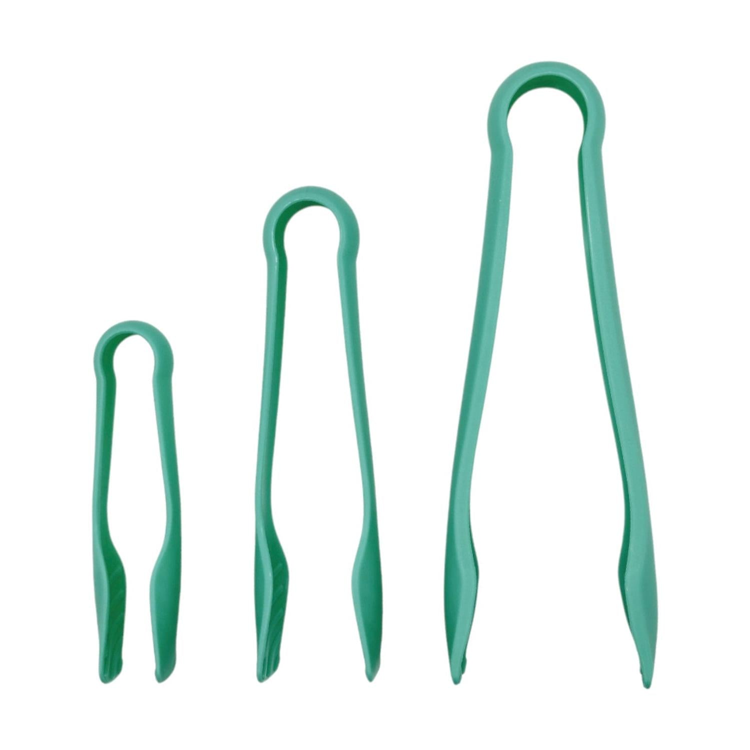 3 pinzas para alimentos de plastico