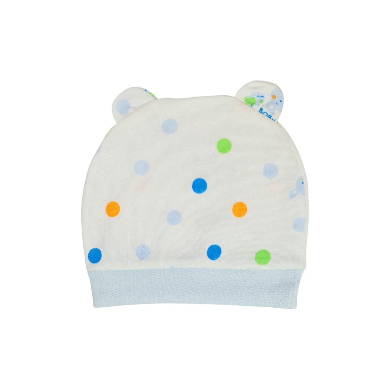 Gorrito para Bebé de 1 a 3 Meses con Orejita