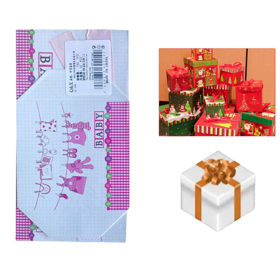 Caja De Baby Showers 10X10Cm - Q&X